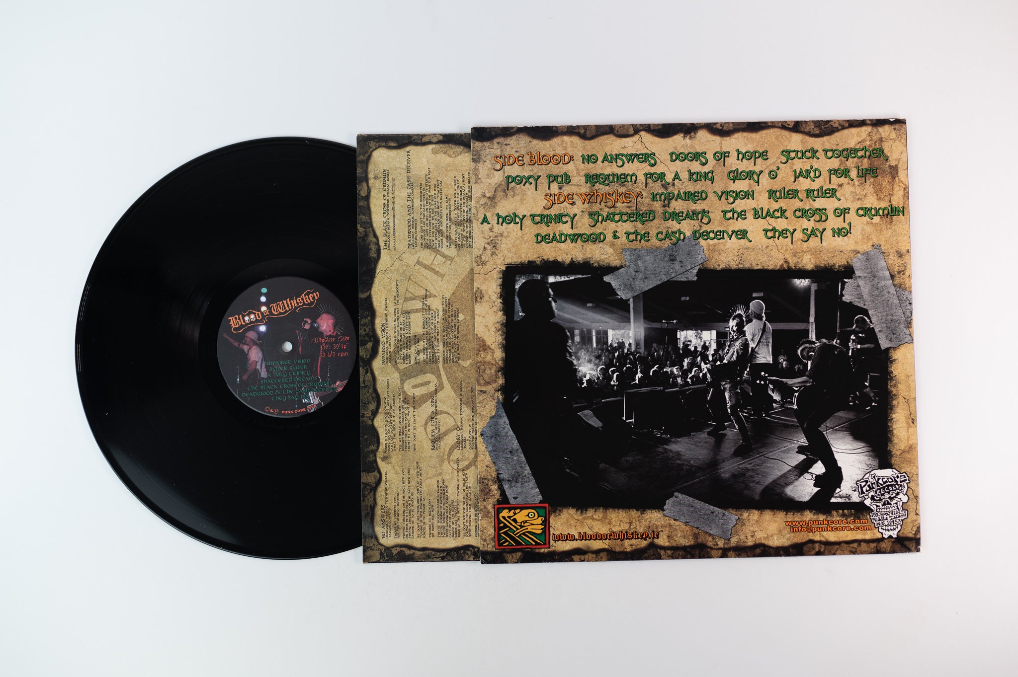 Blood Or Whiskey - Cashed Out On Culture on Punkcore