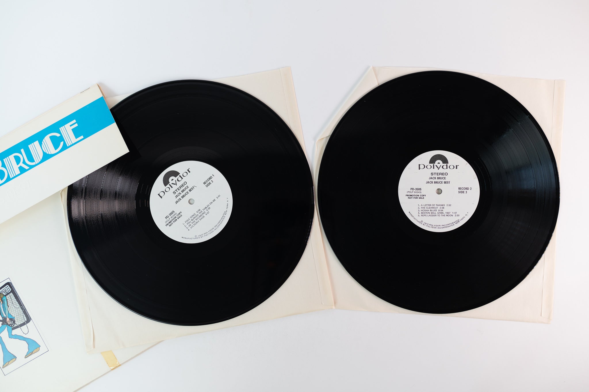 Jack Bruce - At His Best on Polydor Promo