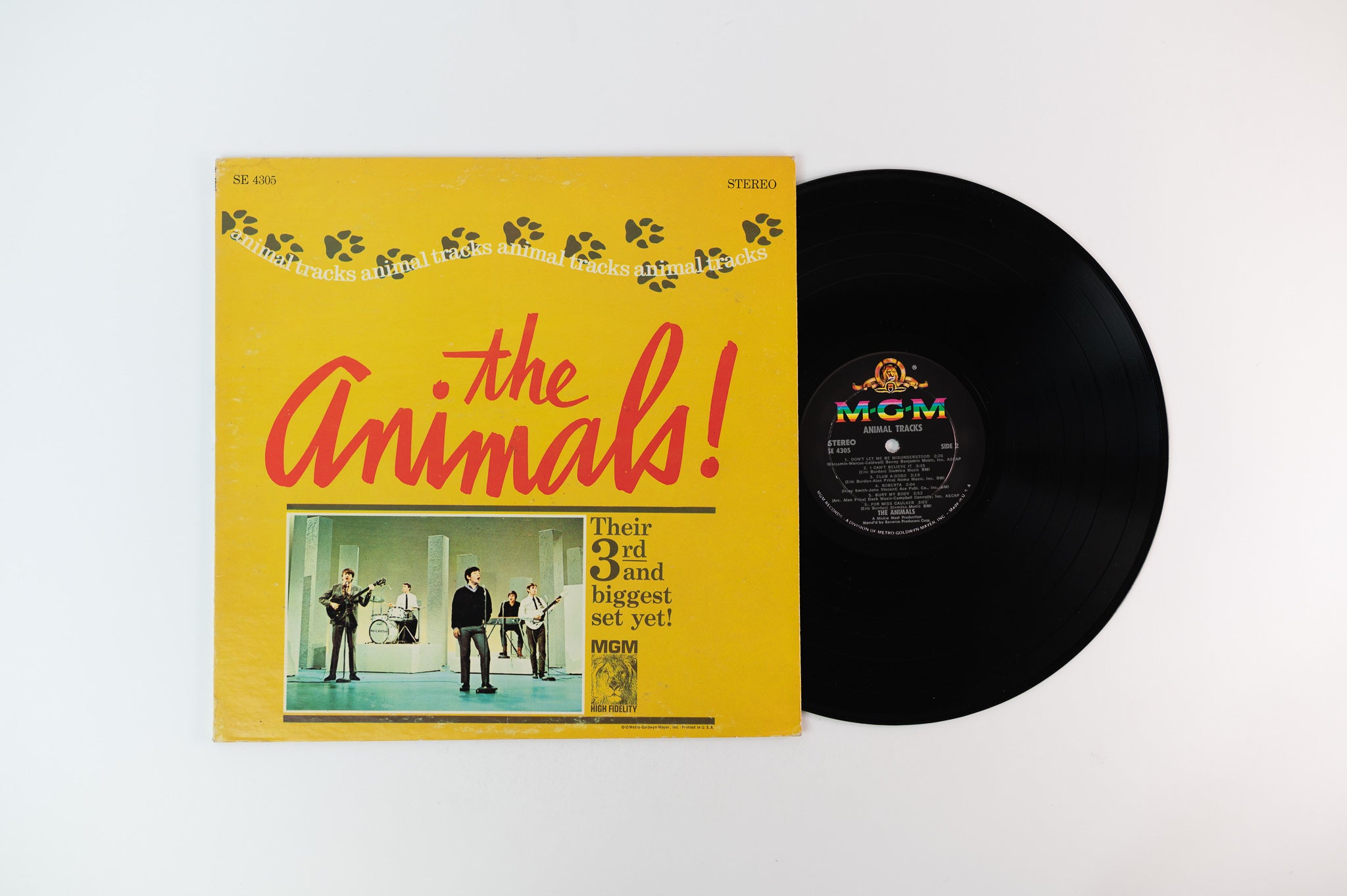 The Animals - Animal Tracks on MGM Stereo
