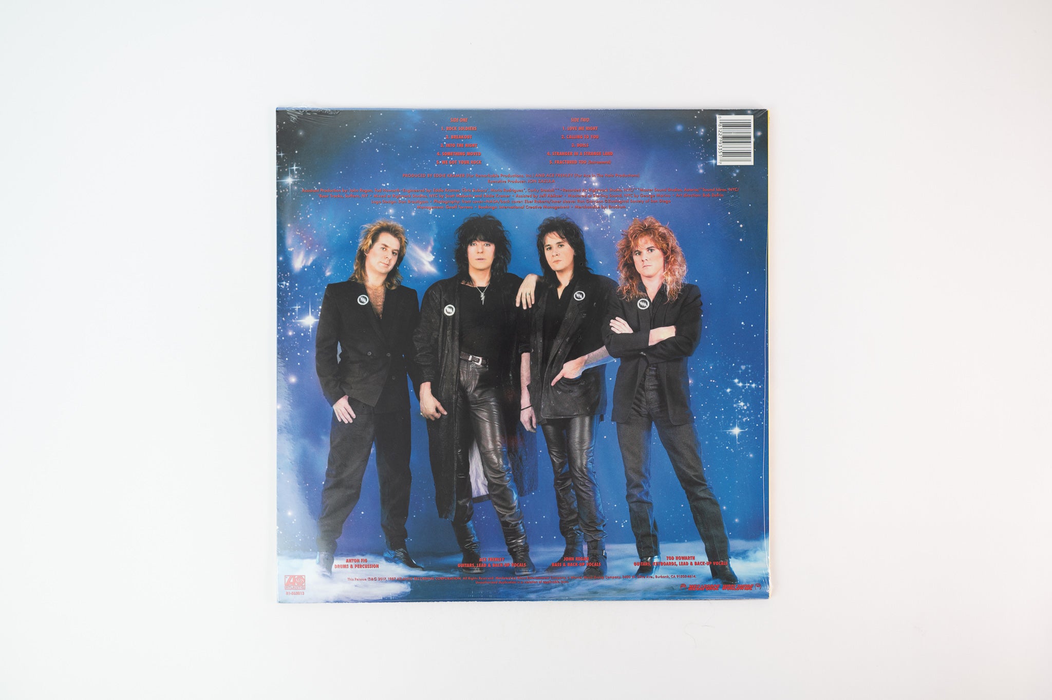 Ace Frehley - Frehley's Comet on Megaforce Worldwide Sky Blue Vinyl Reissue Sealed