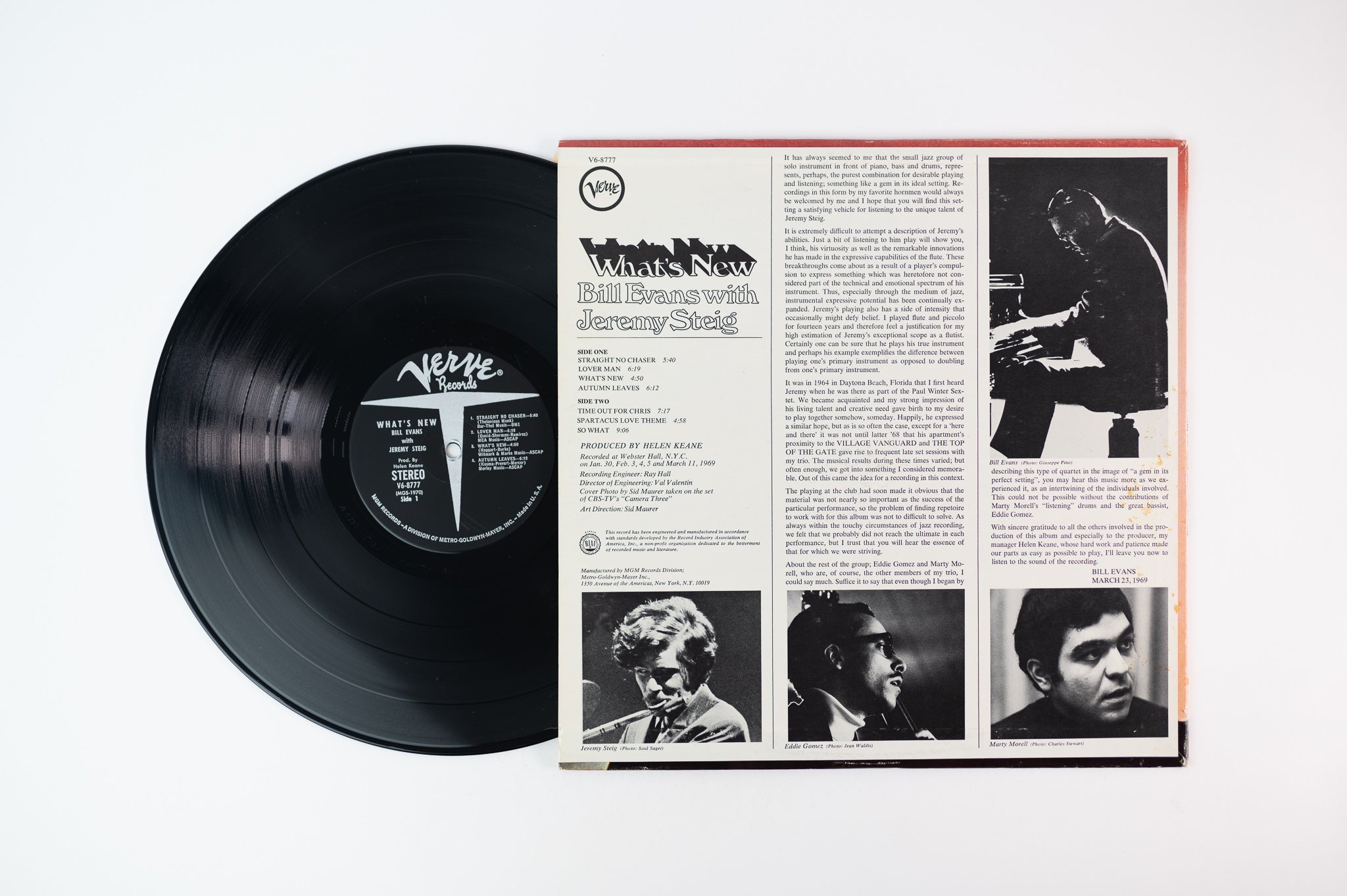 Bill Evans - What's New on Verve Stereo