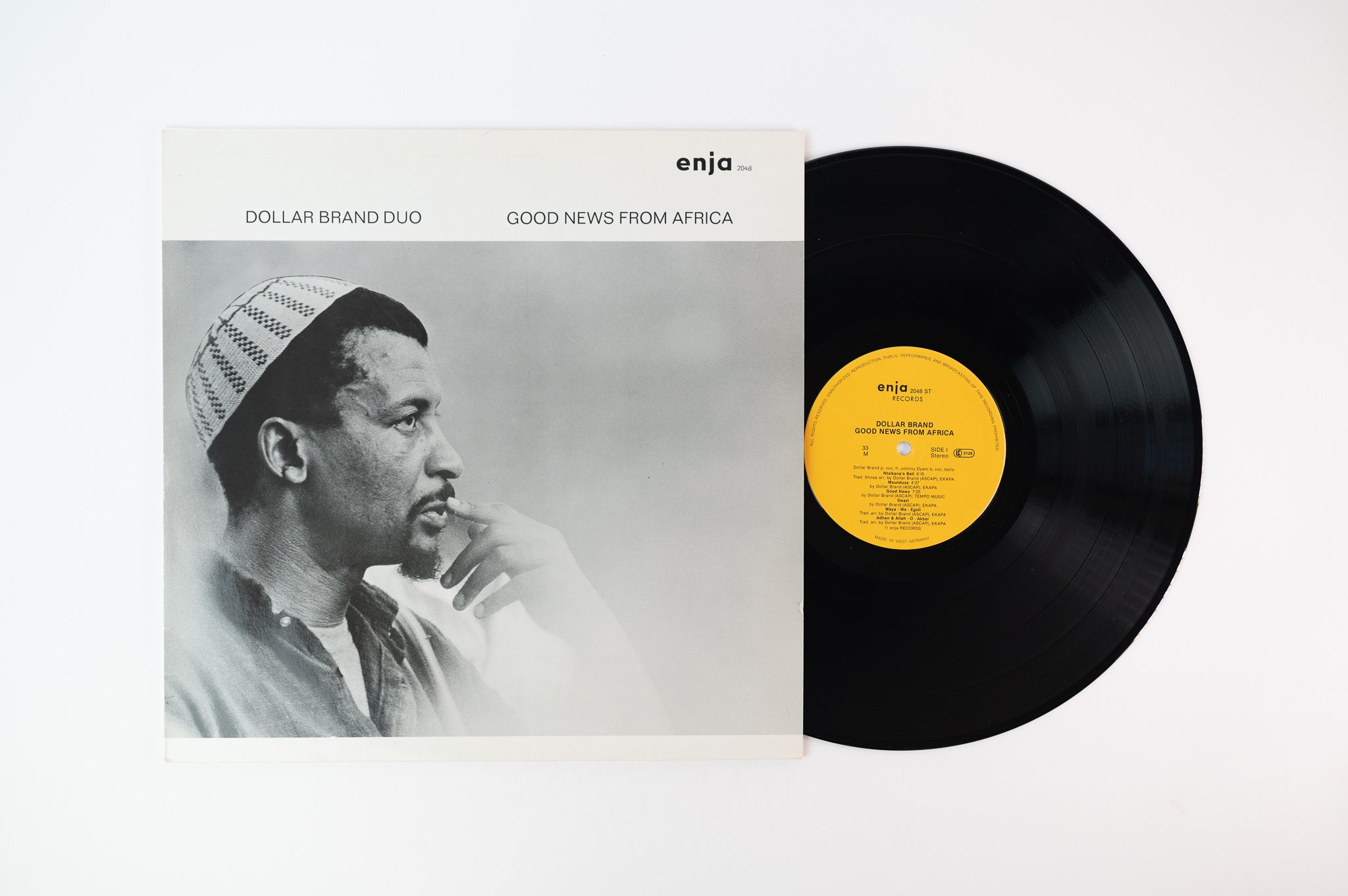 Dollar Brand Duo - Good News From Africa on Enja German Reissue