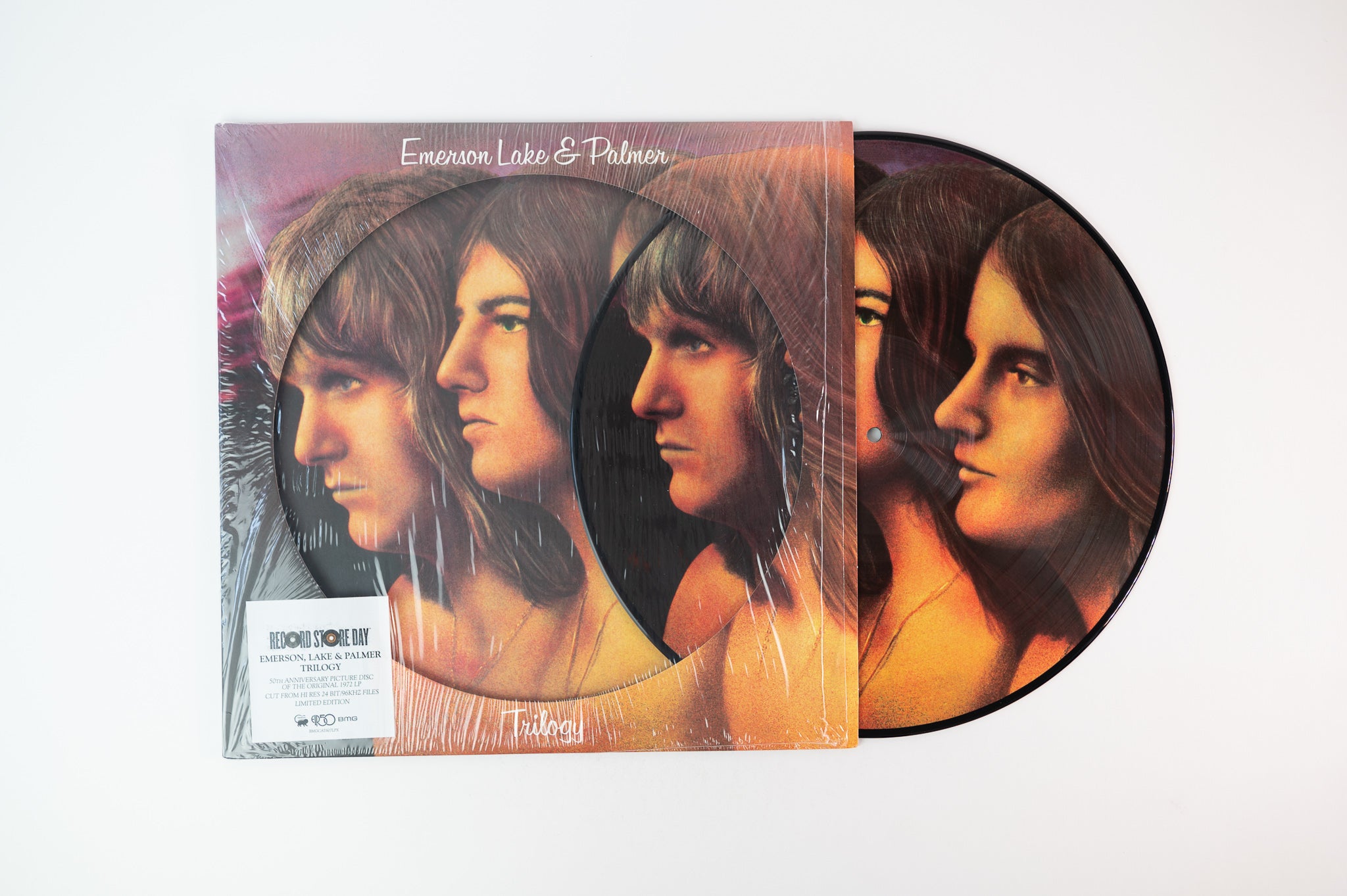 Emerson, Lake & Palmer - Trilogy on BMG Manticore Limited RSD 50th Anniversary Reissue Picture Disc