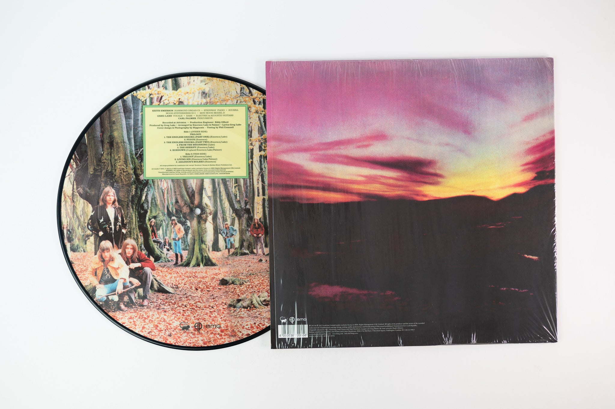 Emerson, Lake & Palmer - Trilogy on BMG Manticore Limited RSD 50th Anniversary Reissue Picture Disc