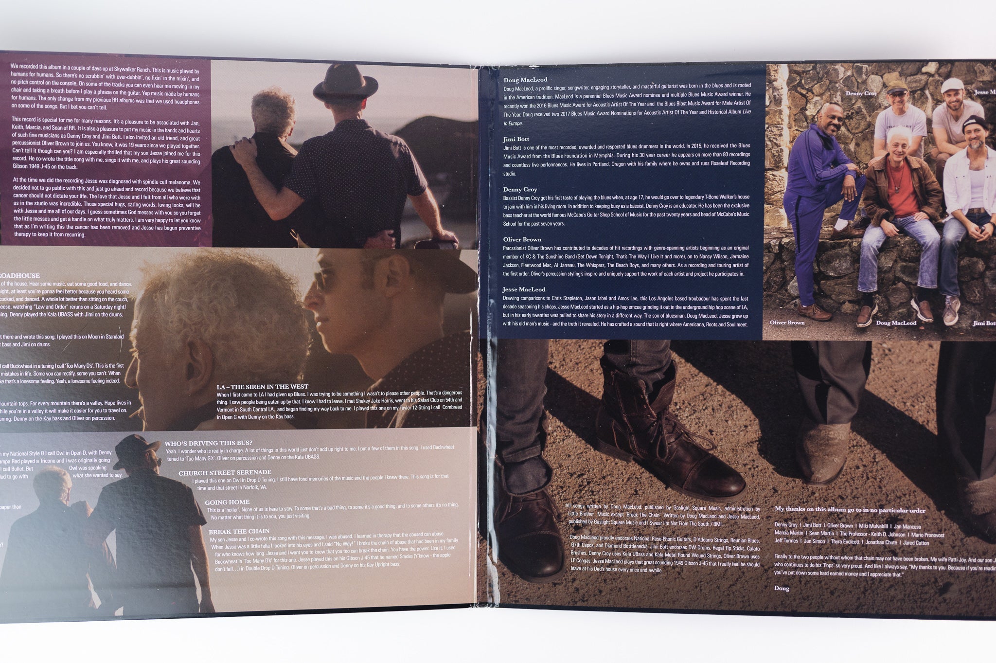 Doug MacLeod - Break The Chain on Reference Recordings