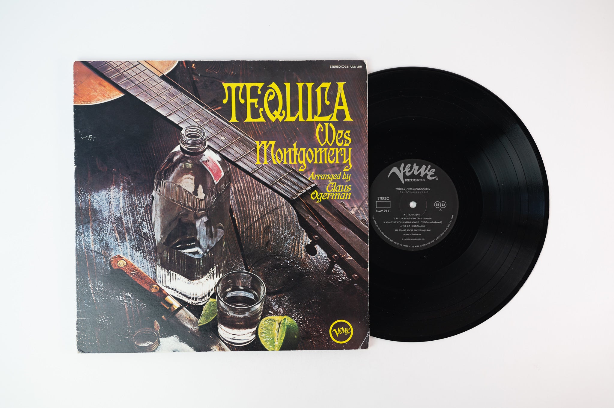Tequila VIVA! TEQUILA! LP レコード Wes Montgomery - Tequila on Verve Japanese Reissue