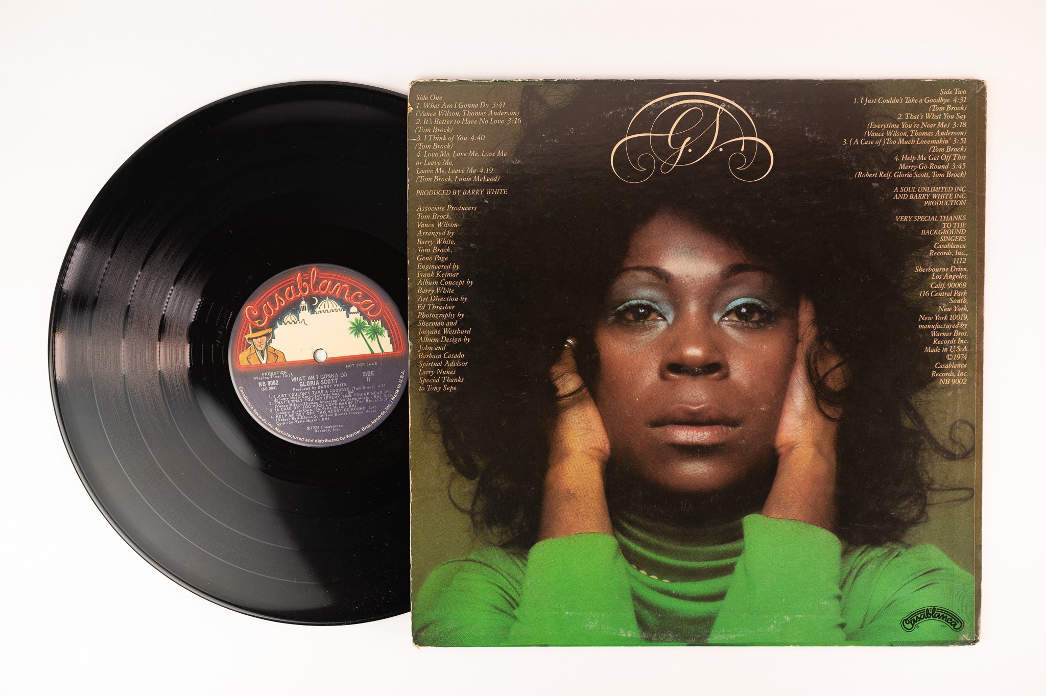Gloria Scott - What Am I Gonna Do on Casablanca Promo