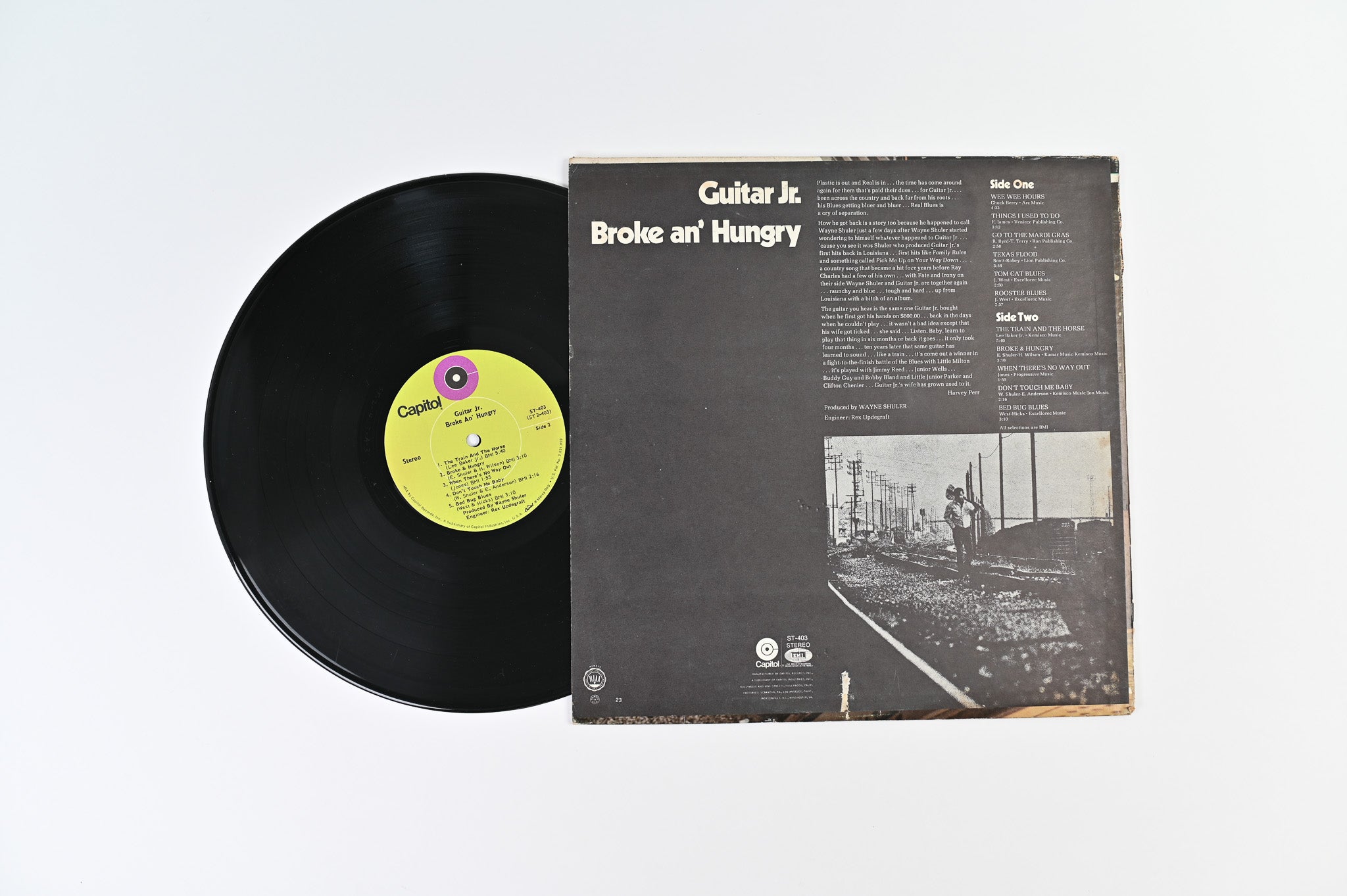 Guitar Jr. - Broke An' Hungry on Capitol