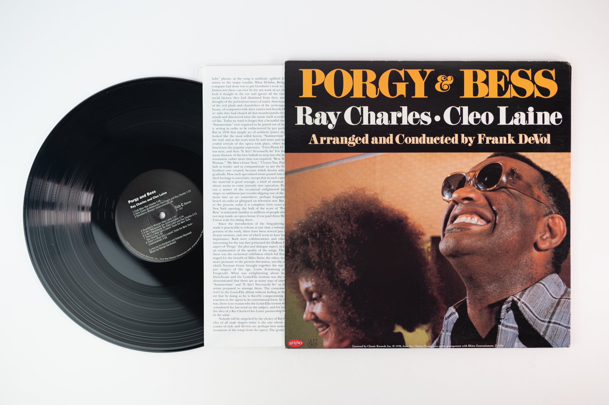 Ray Charles - Porgy & Bess Classic Records 200 Gram Reissue