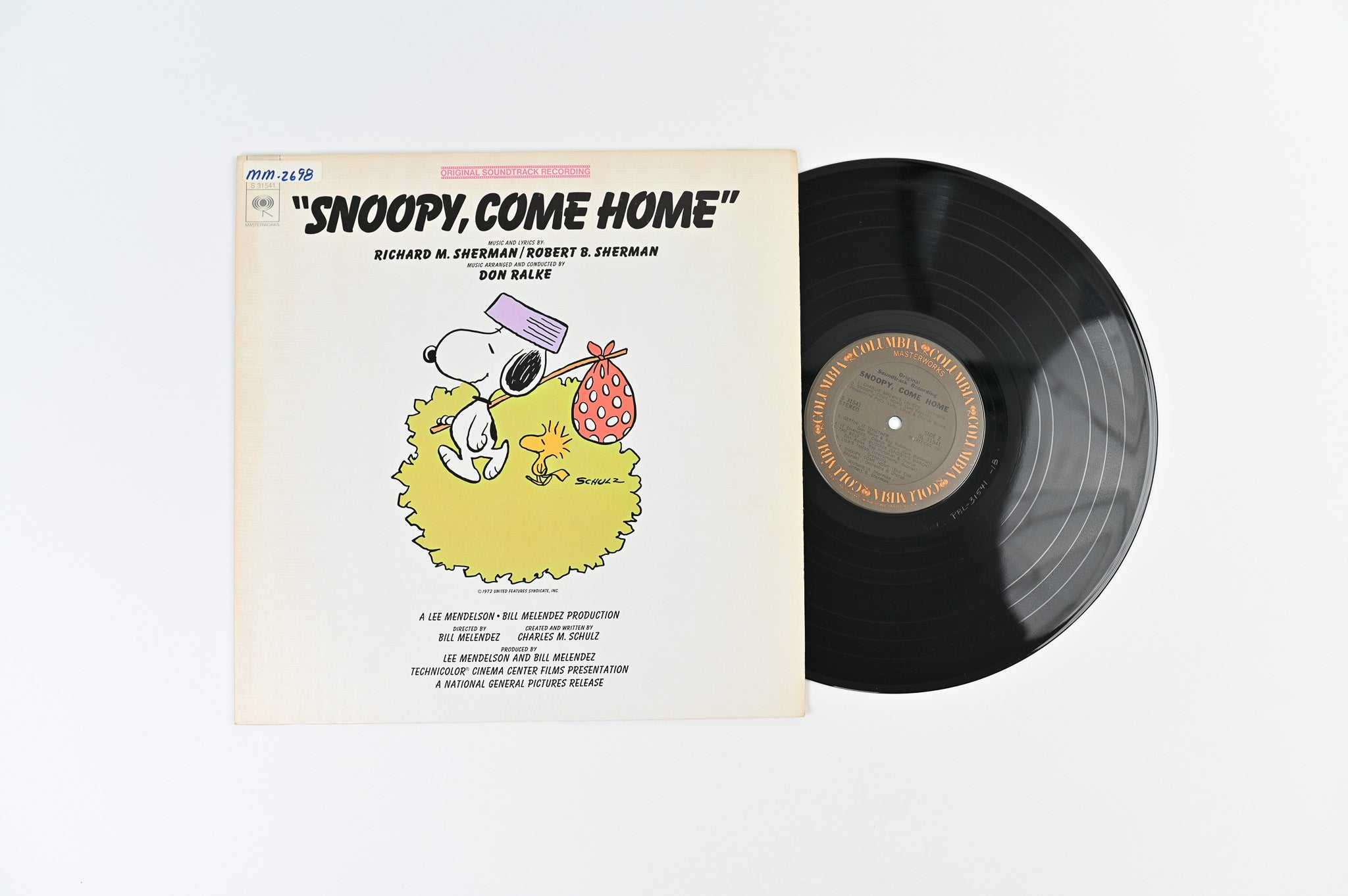 Richard M. Sherman - "Snoopy, Come Home" Original Soundtrack on Columbia Masterworks