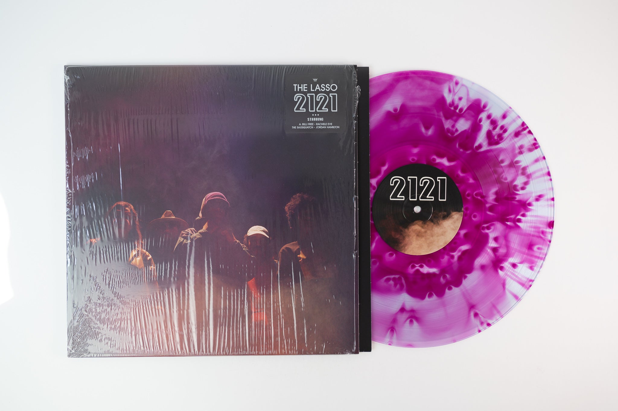 Lasso - 2121 on Mello Music Group Purple Splatter Vinyl