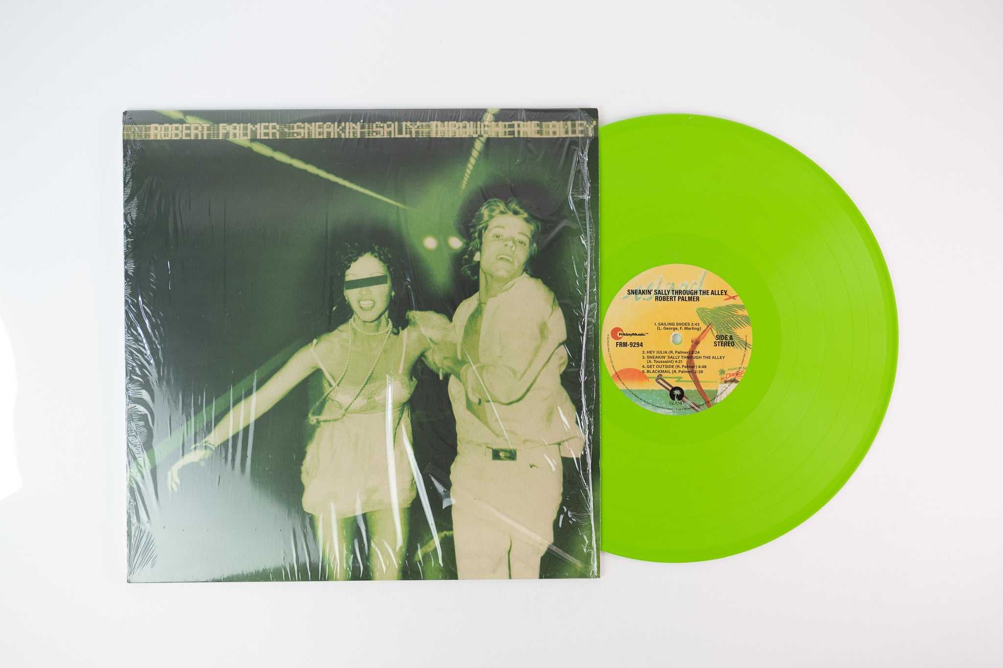 Robert Palmer - Sneakin' Sally Through The Alley on Friday Music Lime Green Vinyl Reissue