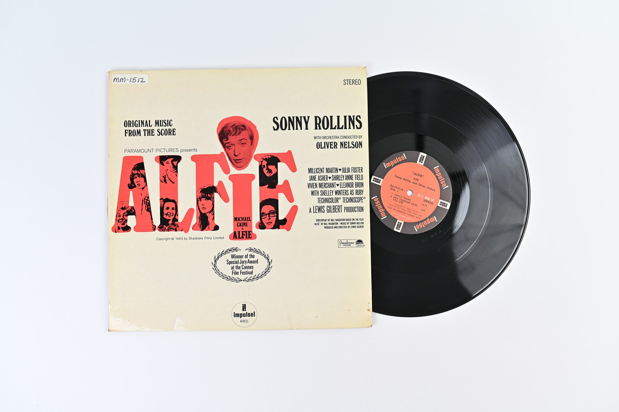 Sonny Rollins - Original Music From The Score "Alfie" on Impulse Stereo