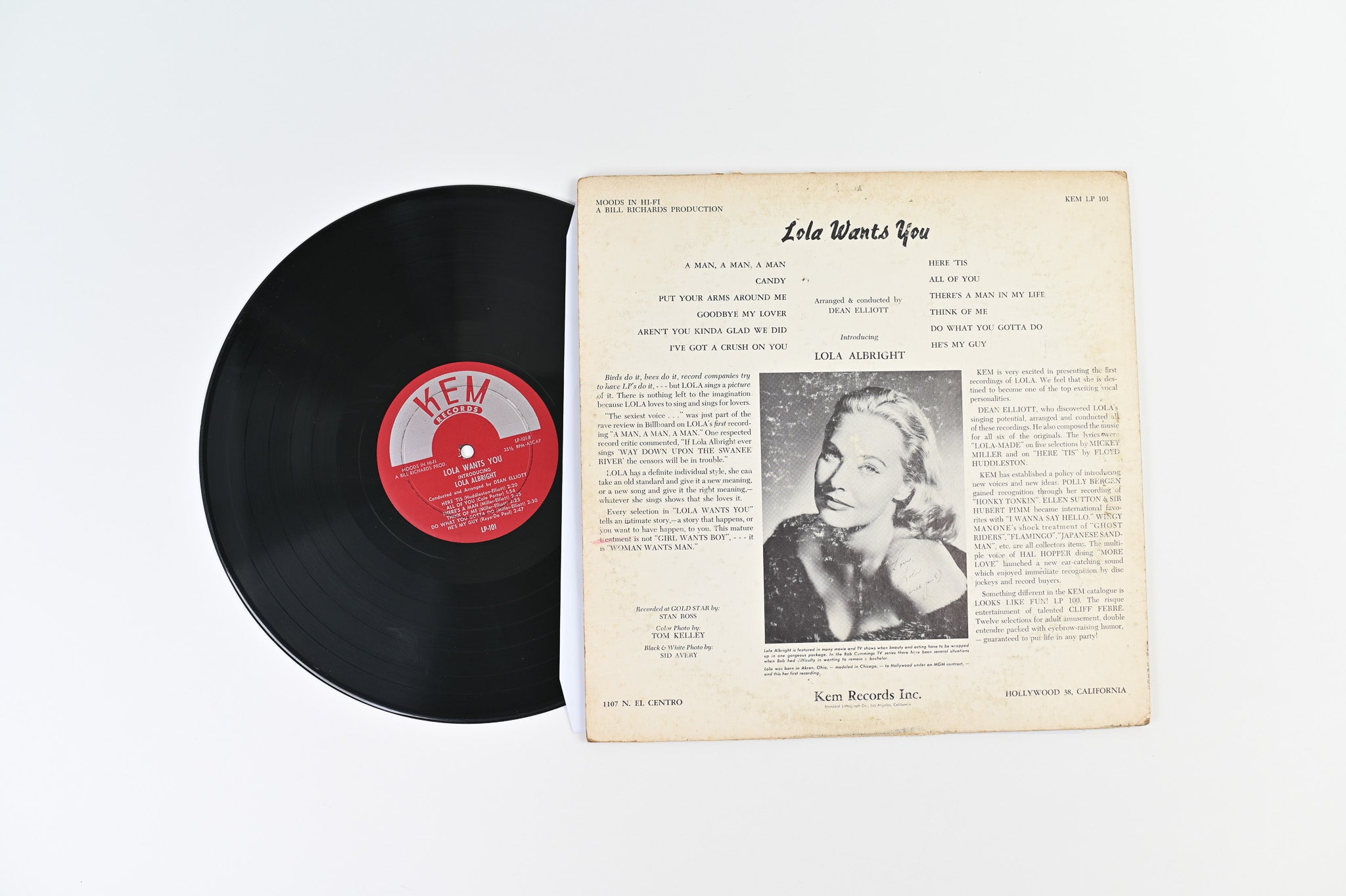 Lola Albright - Lola Wants You on KEM