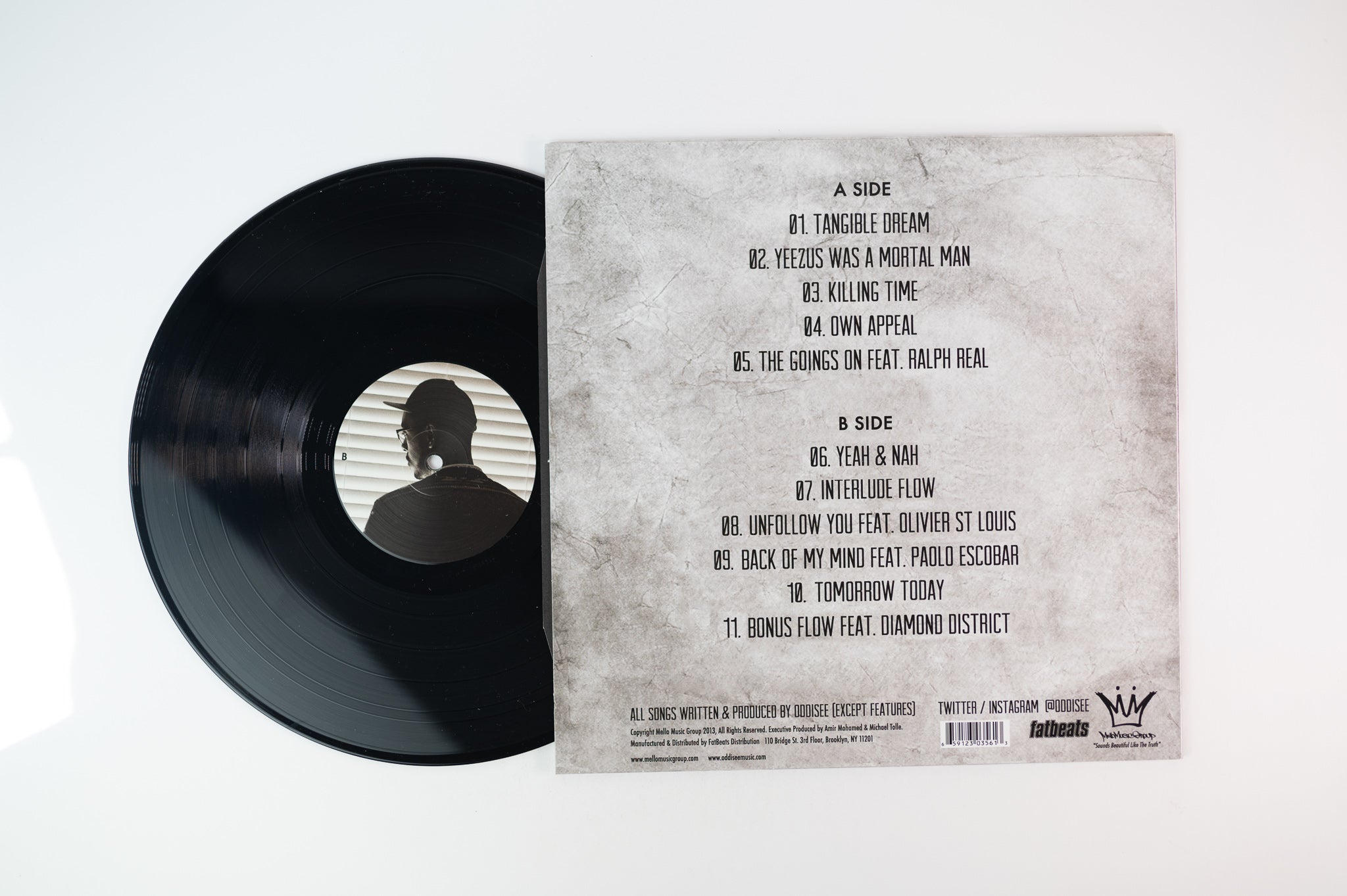 Oddisee - Tangible Dream on Mello Music Group Reissue