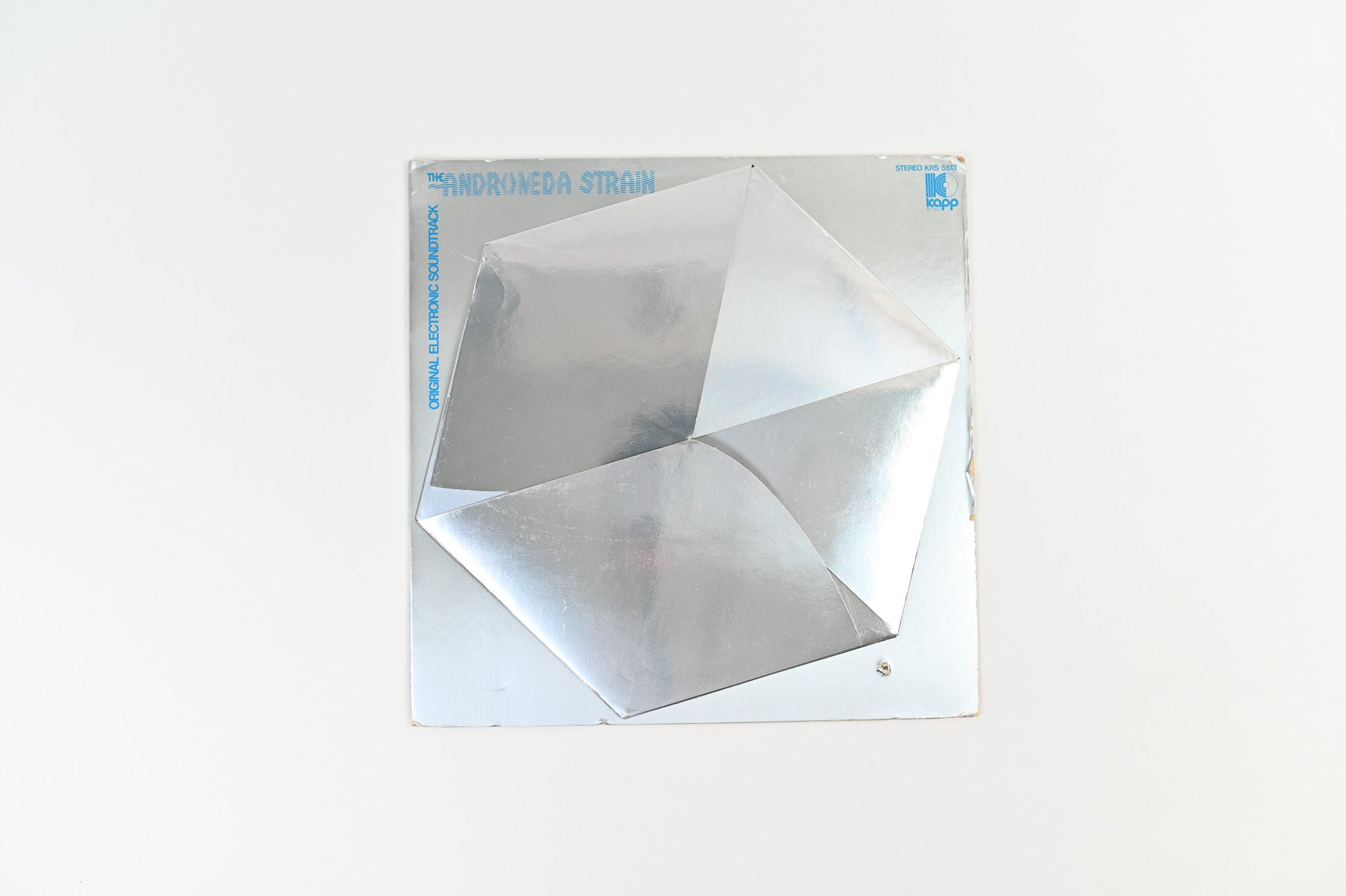 Gil Mellé - The Andromeda Strain Original Electronic Soundtrack on Kapp Hexagonal Gimmick Cover