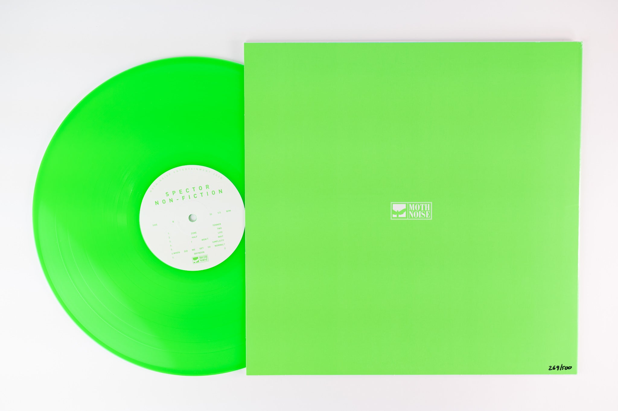 Spector - Non-Fiction on Moth Noise Limited Numbered Green Vinyl