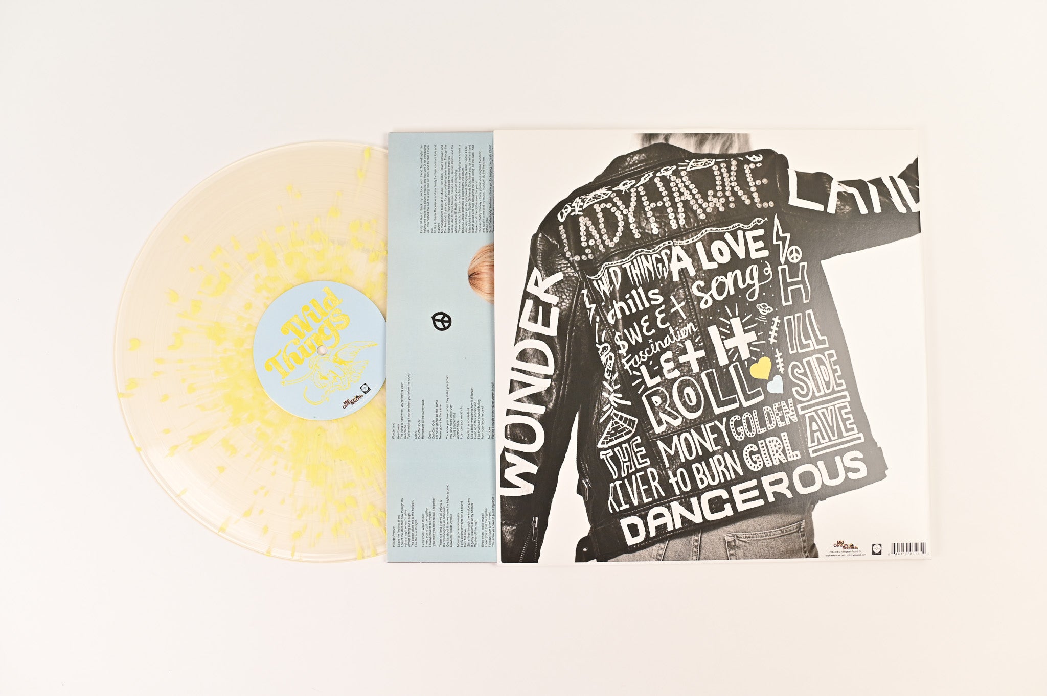 Ladyhawke - Wild Things on Mid Century Limited Clear / Yellow Splatter