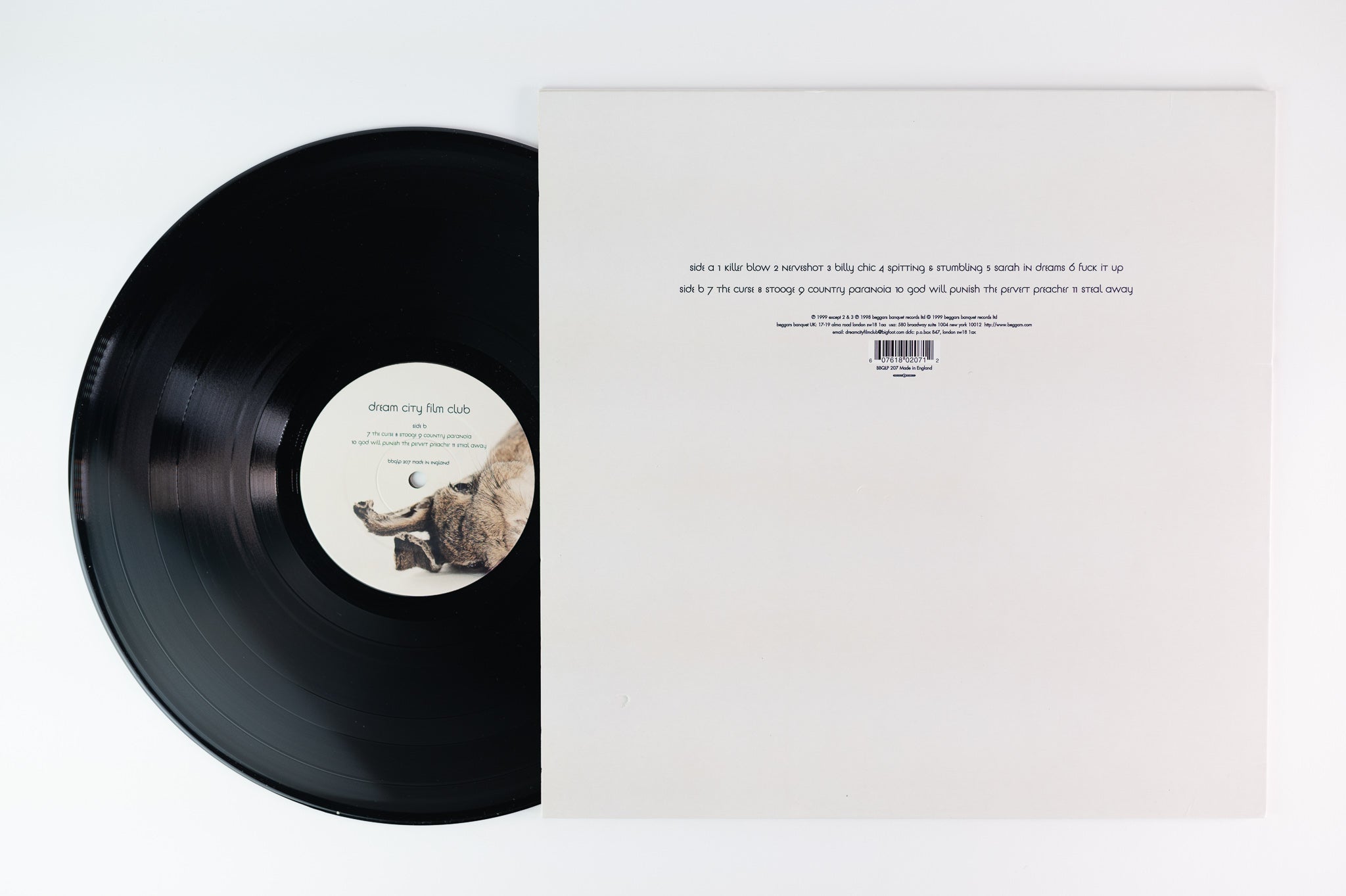 Dream City Film Club - In The Cold Light Of Morning on Beggars Banquet UK Pressing