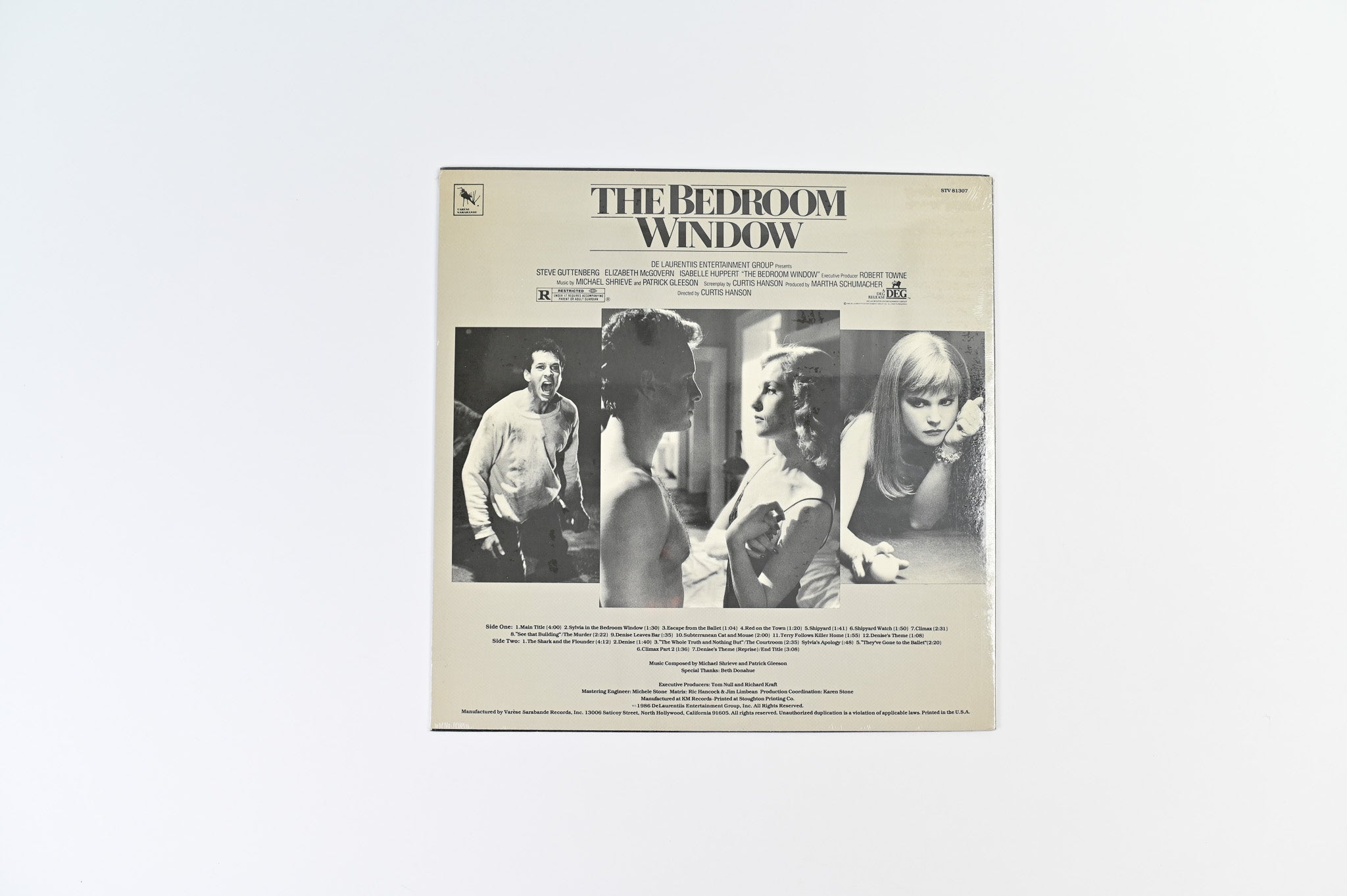Michael Shrieve - The Bedroom Window Original Soundtrack on Varese Sarabande Sealed