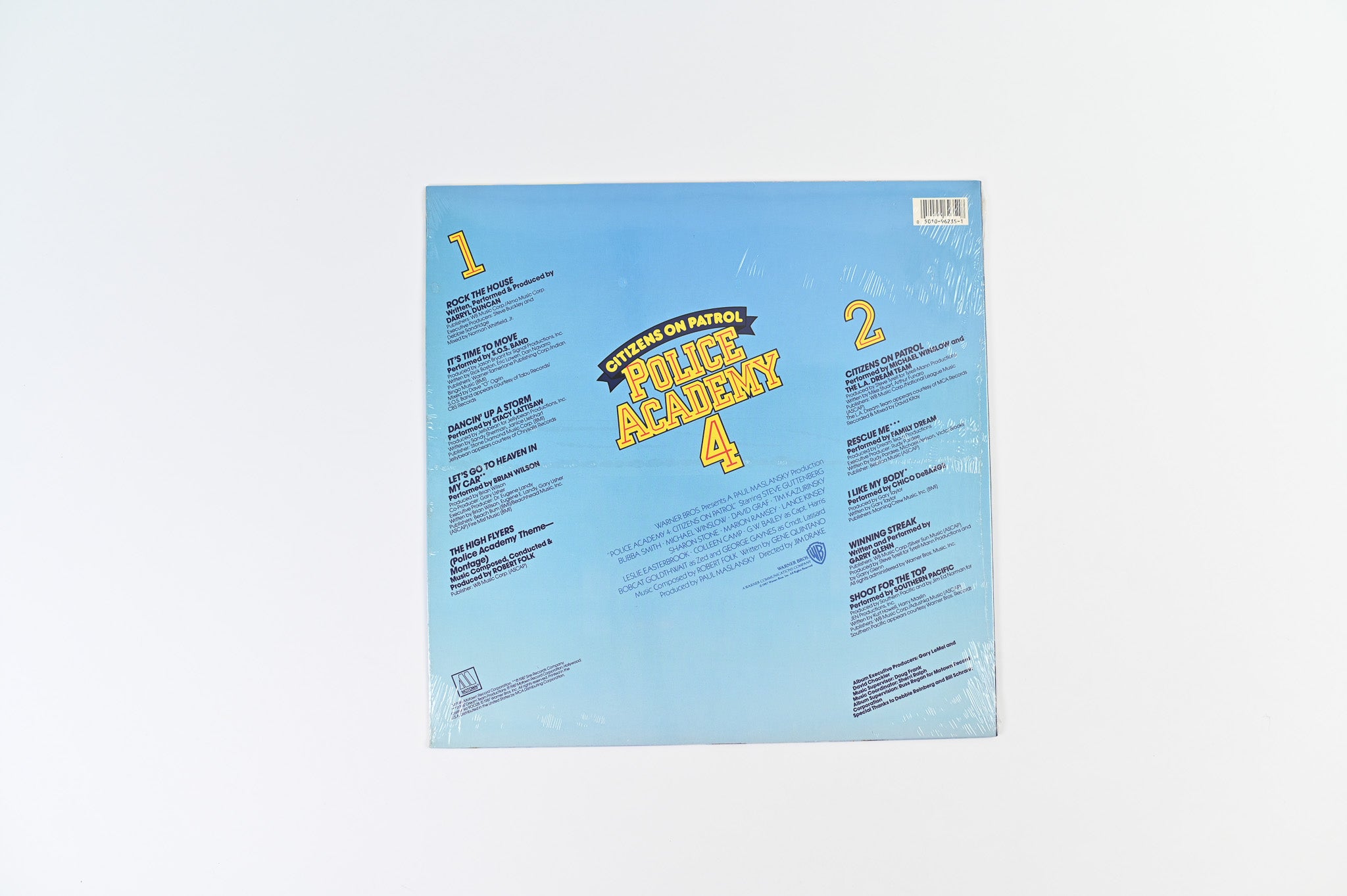 Various - Police Academy 4: Citizens On Patrol on Motown Sealed
