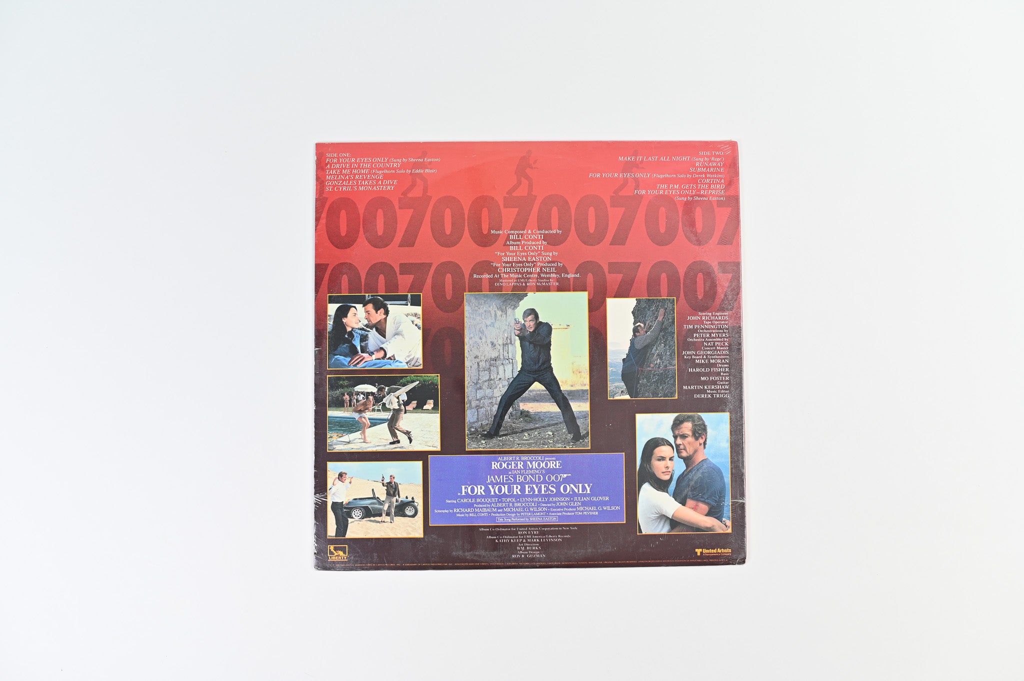Bill Conti - For Your Eyes Only (Original Motion Picture Soundtrack) on Liberty Sealed
