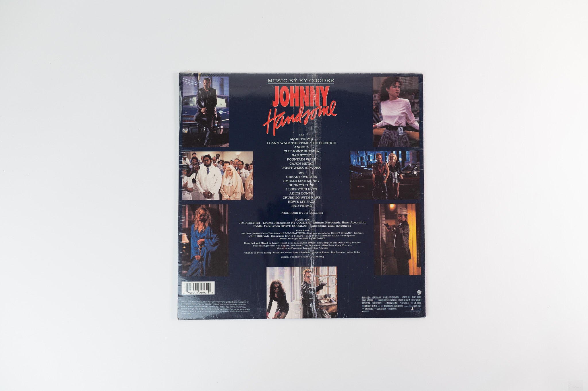 Ry Cooder - Johnny Handsome Original Soundtrack on Warner Bros Sealed