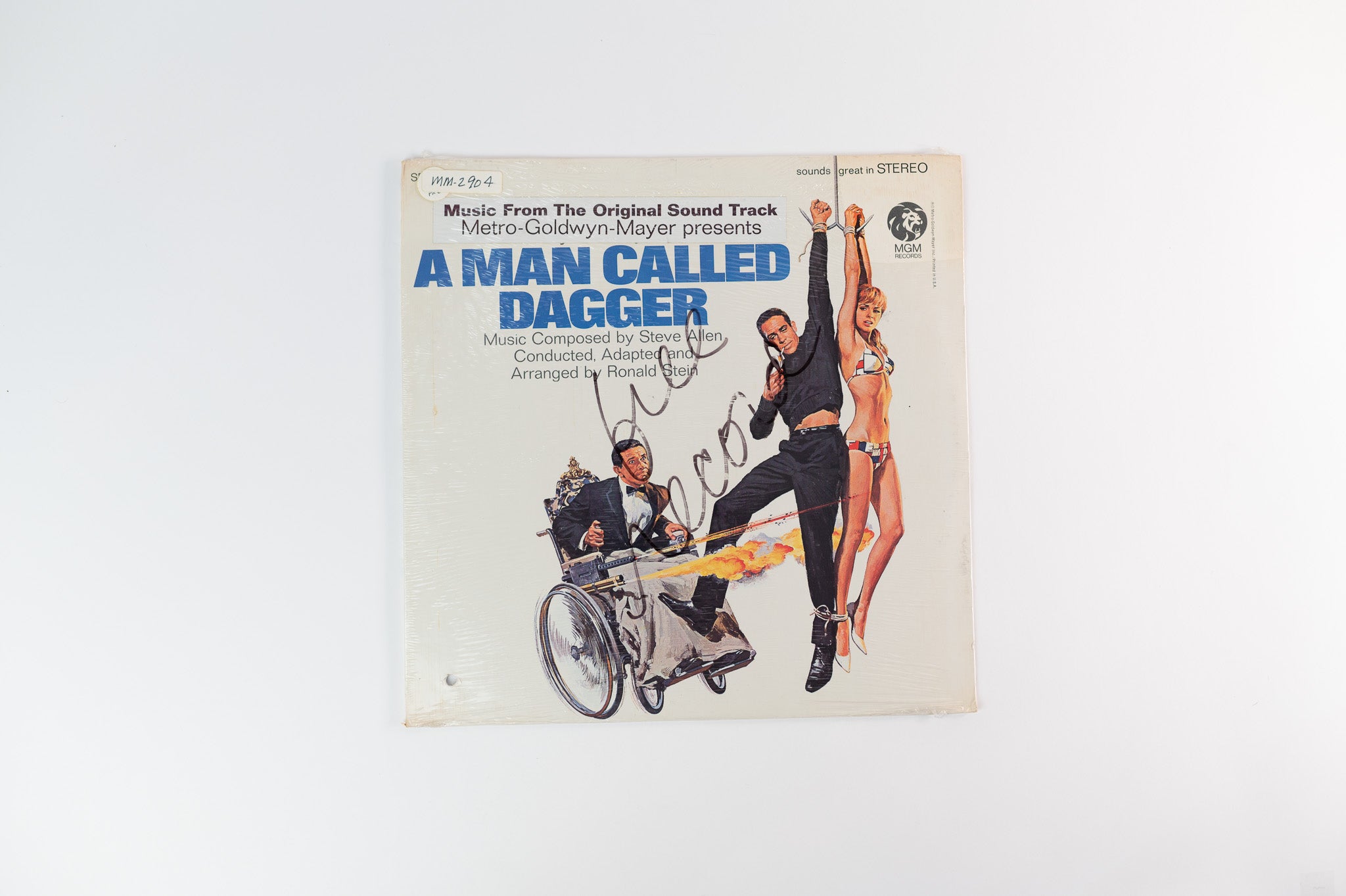 Steve Allen - A Man Called Dagger Original Soundtrack on MGM Sealed