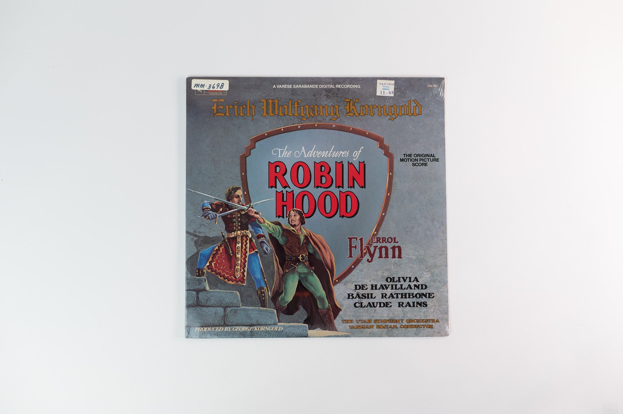 Erich Wolfgang Korngold - The Adventures Of Robin Hood (Original Score) on Varese Sarabande Sealed