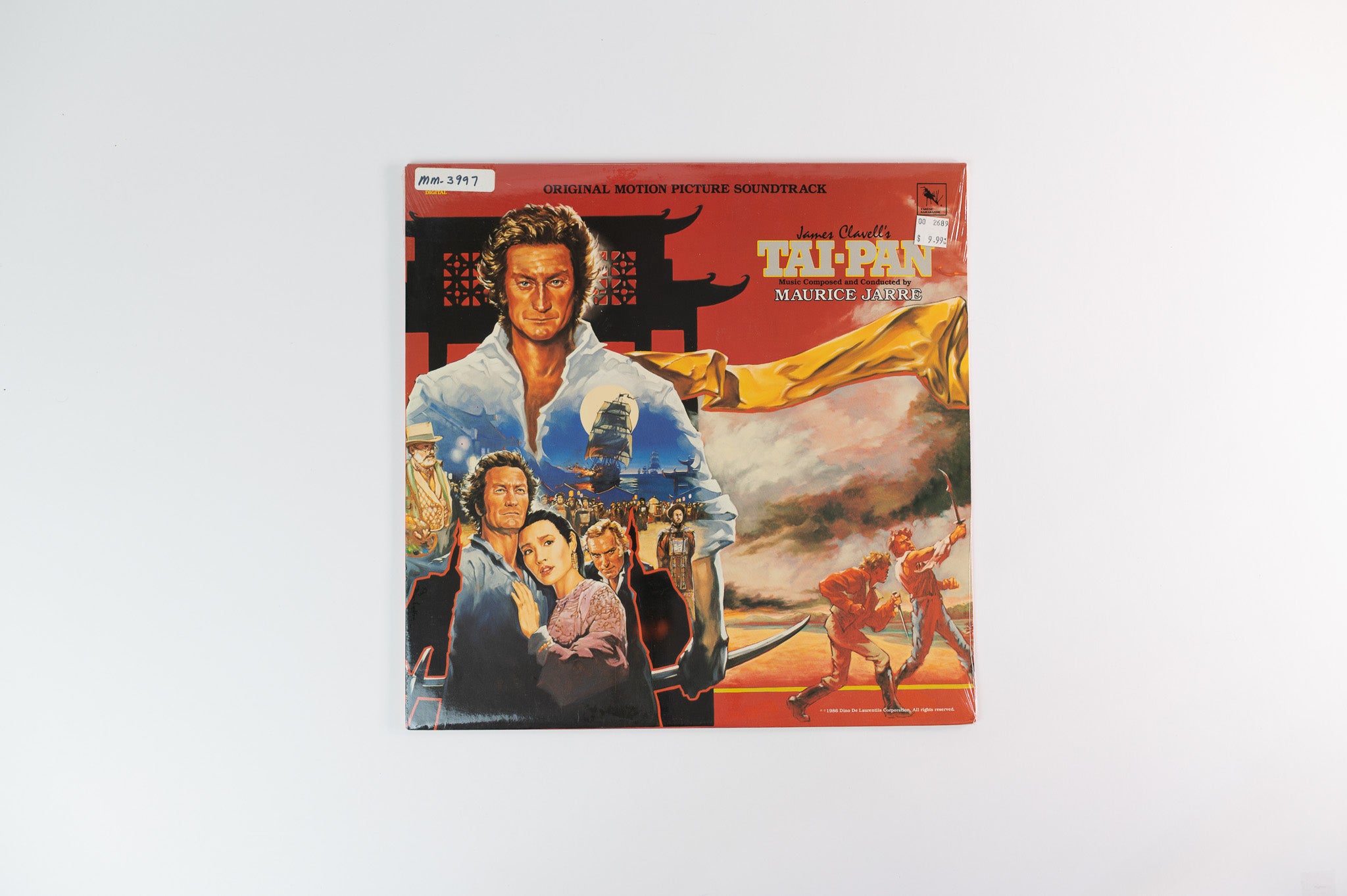 Maurice Jarre - Tai-Pan (Original Soundtrack) on Varese Sarabande Sealed