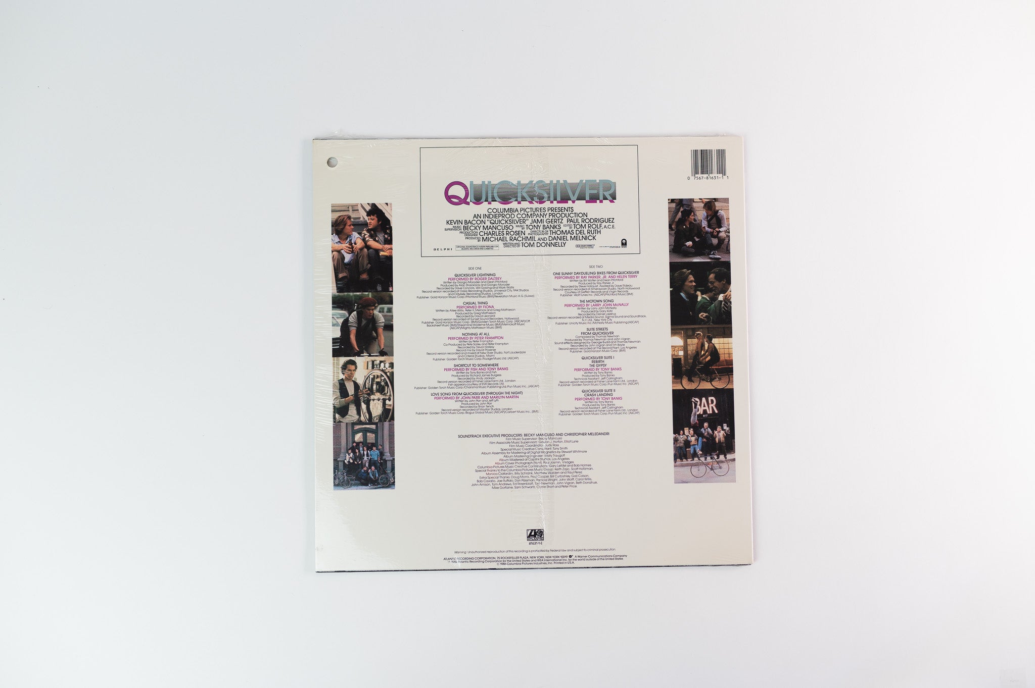 Various - Quicksilver (Original Soundtrack) on Atlantic Sealed