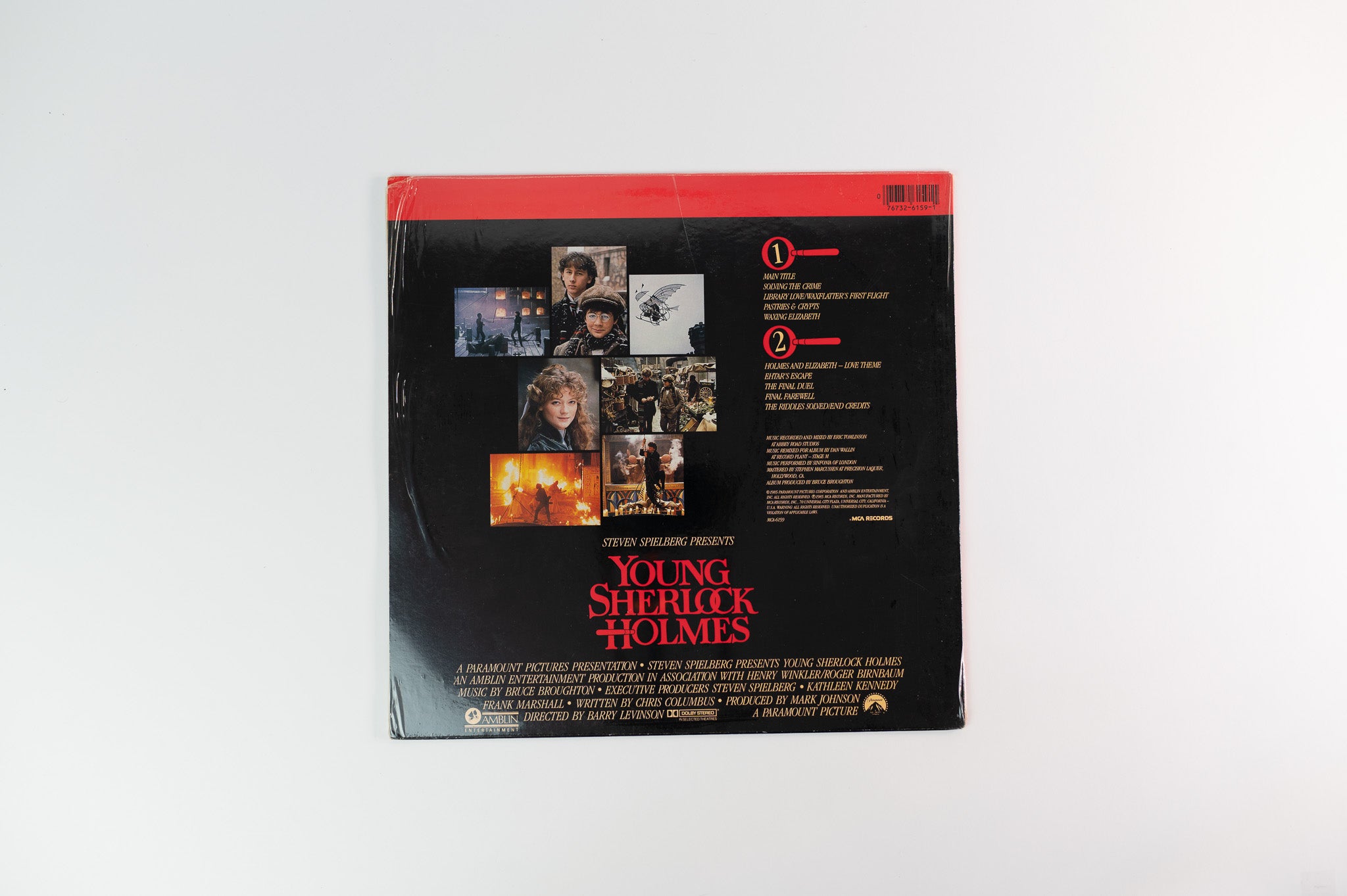 Bruce Broughton - Young Sherlock Holmes (Music From Soundtrack) on MCA Sealed