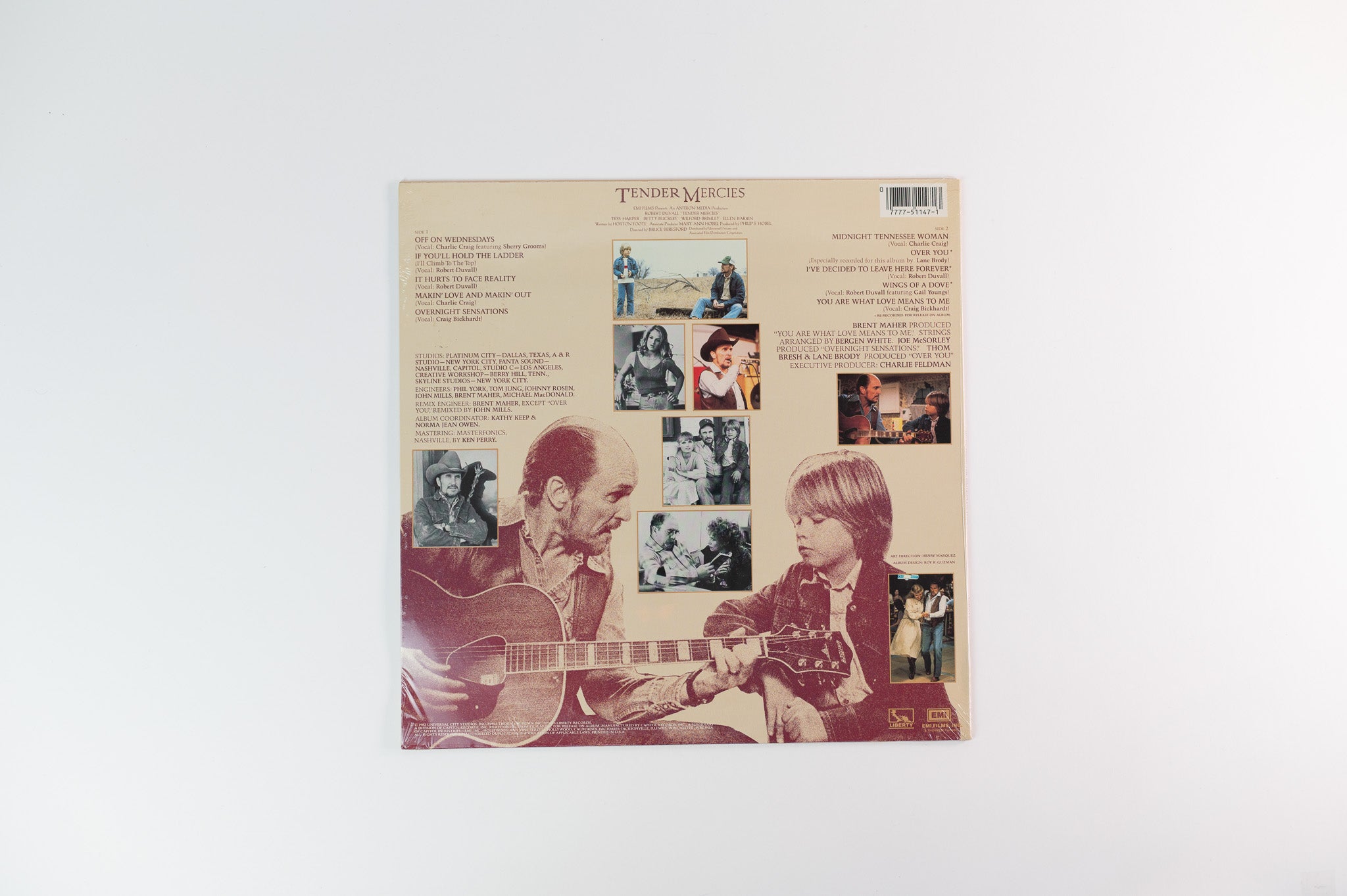 Various - Tender Mercies Music From The Motion Picture on Liberty Sealed