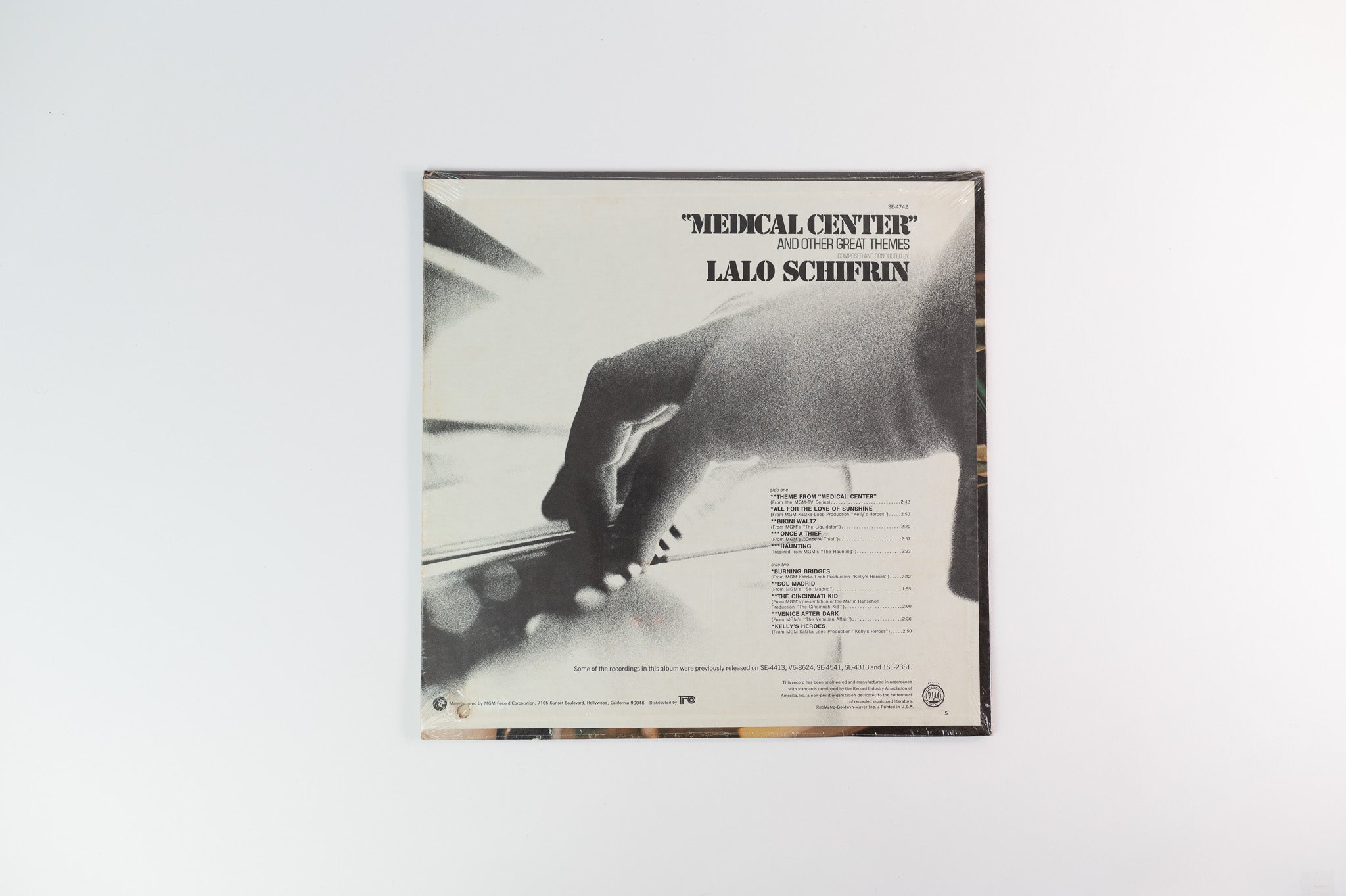 Lalo Schifrin - "Medical Center" And Other Great Themes on MGM Sealed