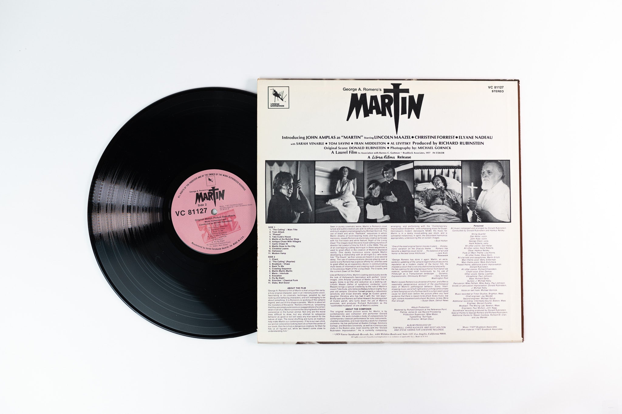 Donald Rubinstein - George A. Romero's Martin (Original Soundtrack) on Varese Sarabande