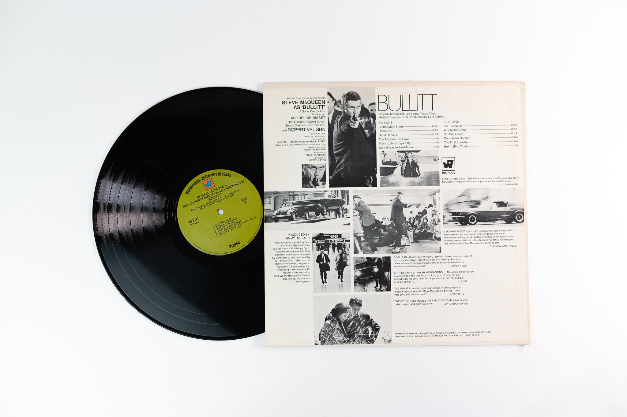 Lalo Schifrin - Bullitt (Original Soundtrack) on Warner Bros