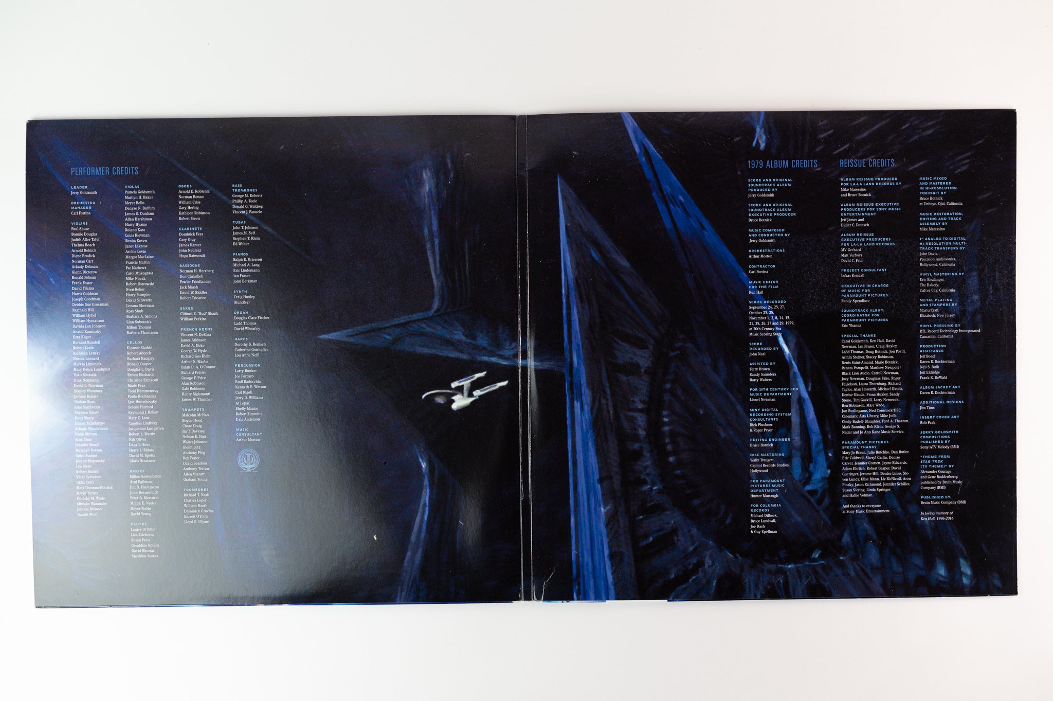 Jerry Goldsmith - Star Trek: The Motion Picture on La-La Land Records - Colored Vinyl