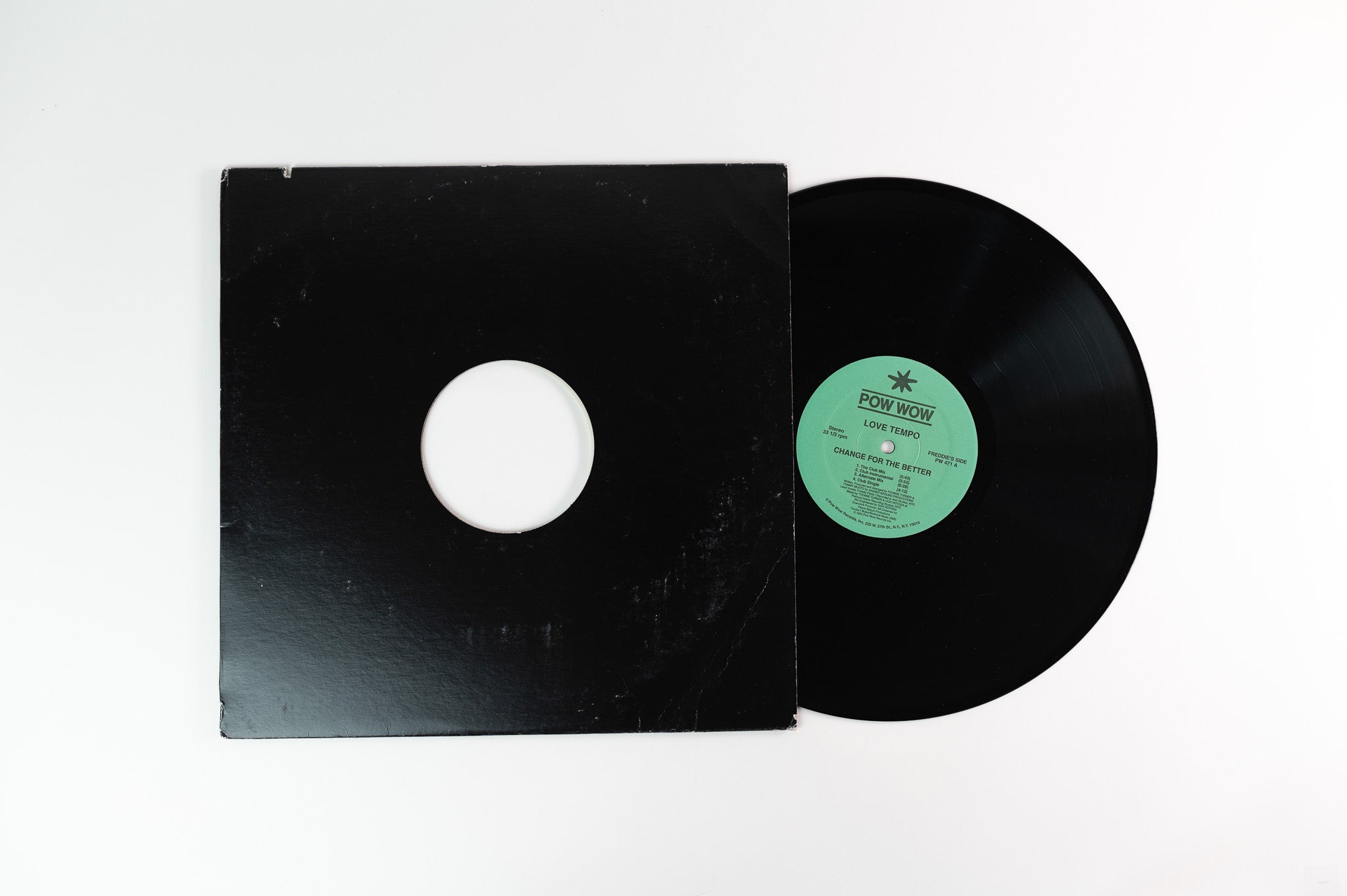 Love Tempo - Change For The Better on Pow Wow 12" Single