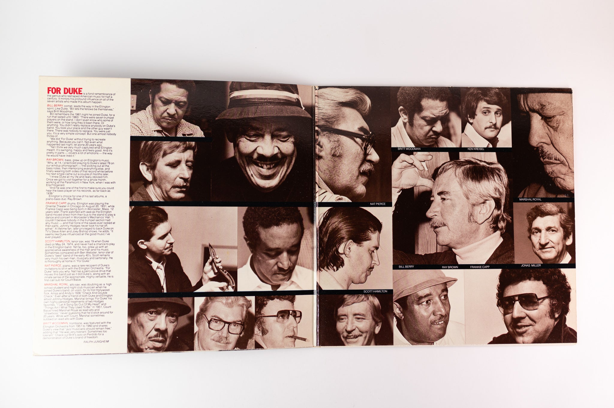 Bill Berry And His Ellington Allstars - For Duke on M&K Realtime D2D