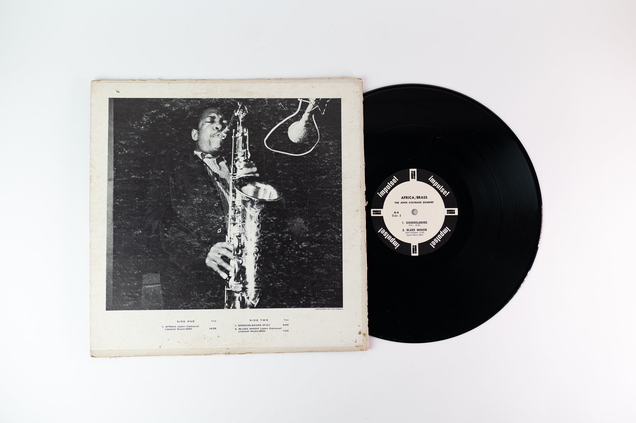 The John Coltrane Quartet - Africa / Brass on Impulse Mono White Label Promo