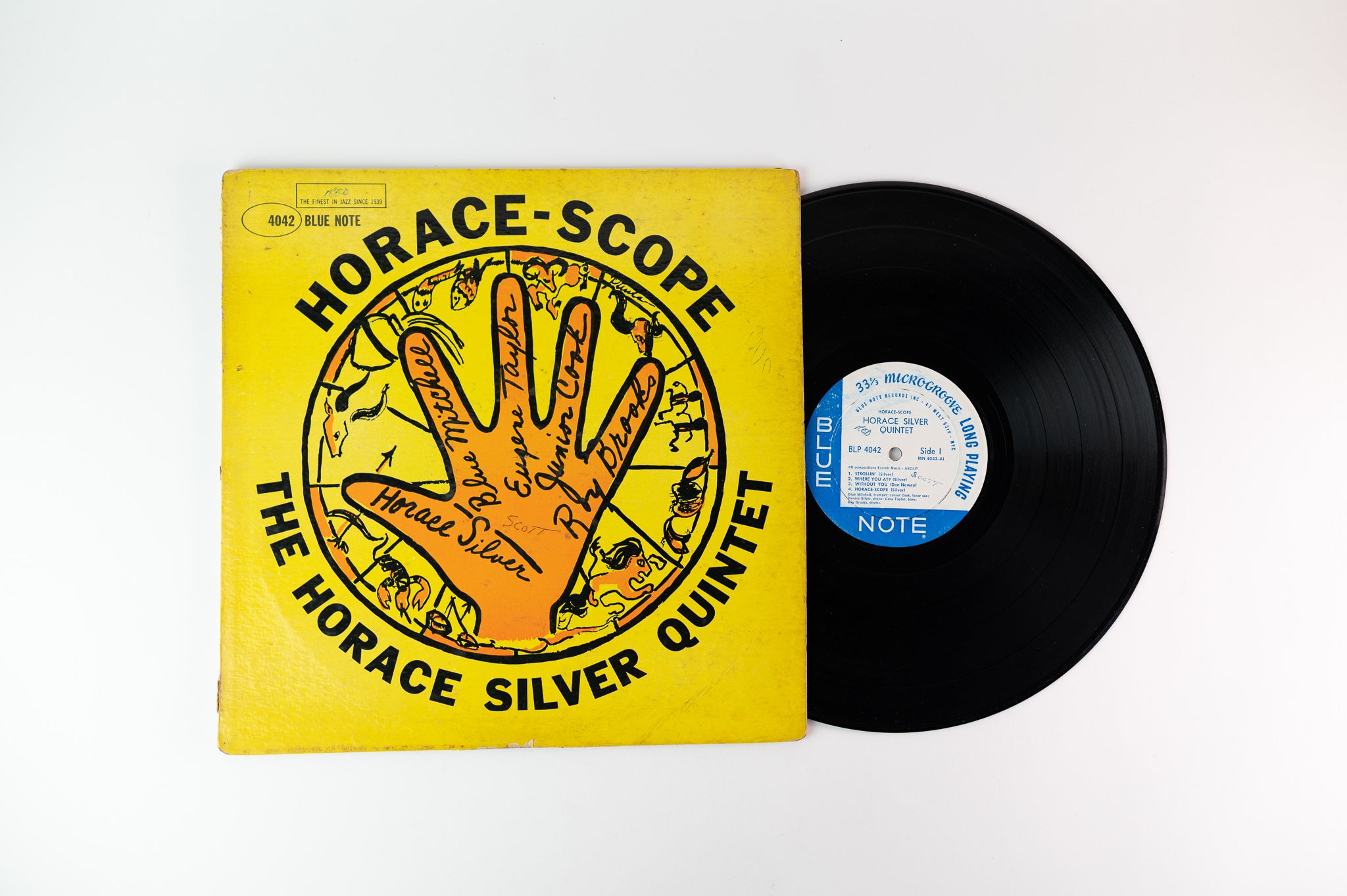 The Horace Silver Quintet - Horace-Scope on Blue Note 4042 47 W 63rd Mono Deep Groove