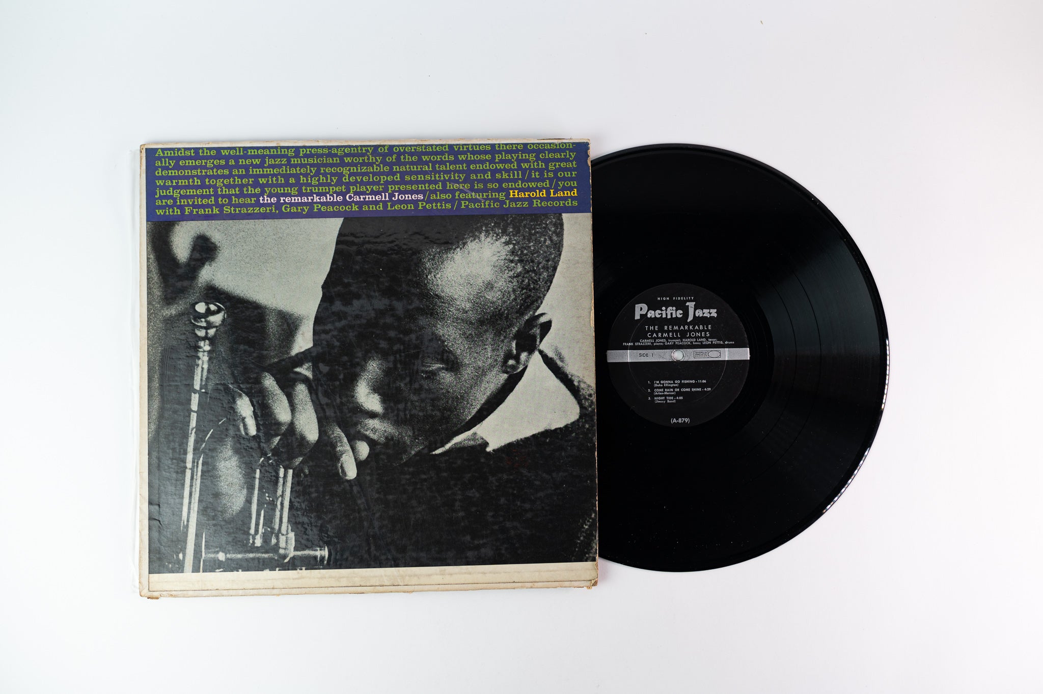 Carmell Jones - The Remarkable Carmell Jones on Pacific Jazz Mono Deep Groove