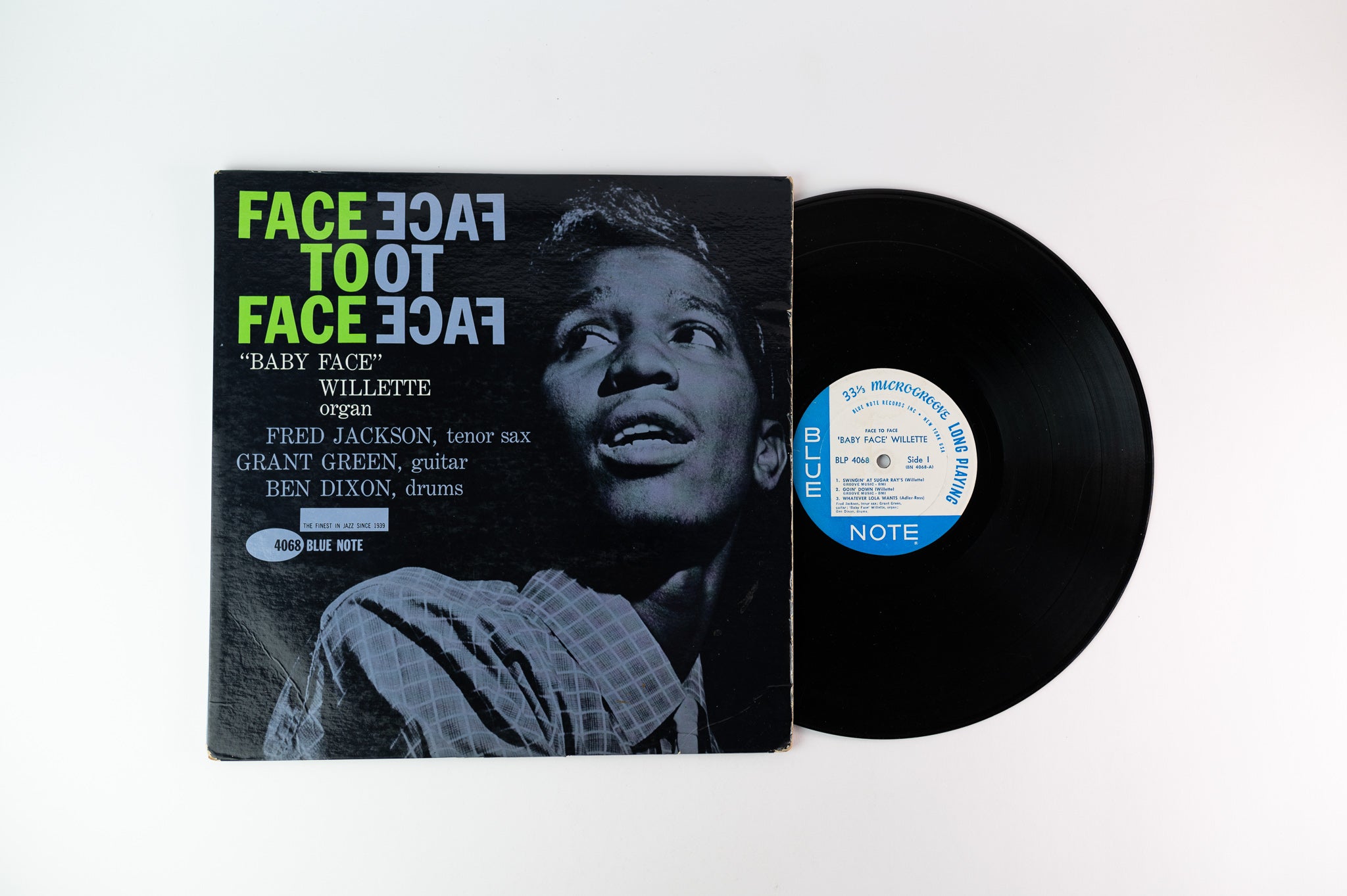 'Baby Face' Willette - Face To Face on Blue Note 4068 Mono New York