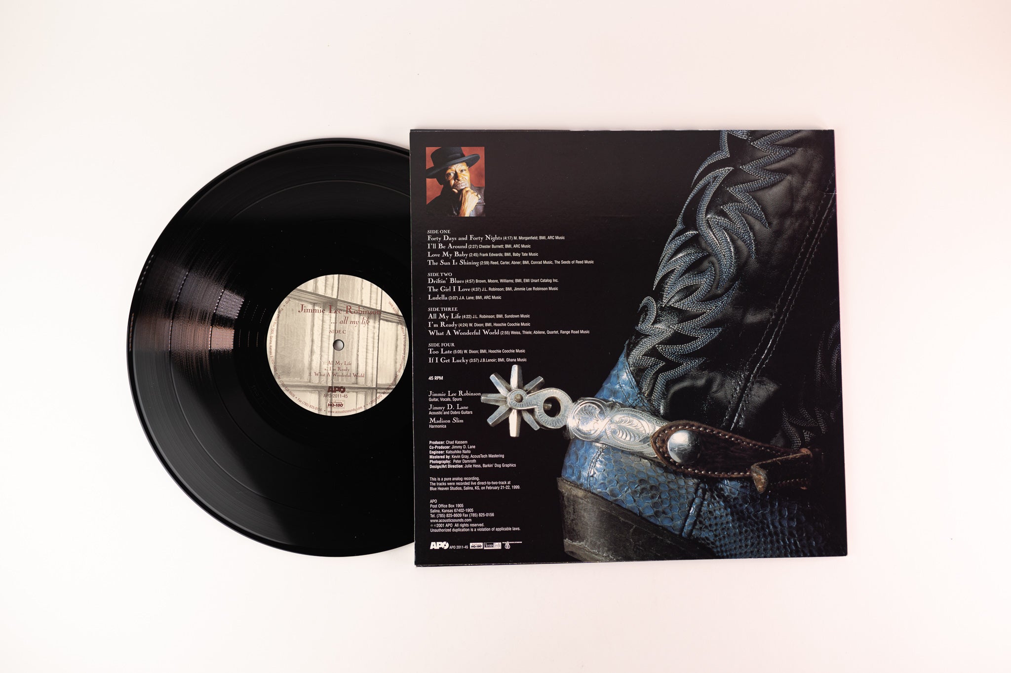 Jimmie Lee Robinson - ...All My Life on APO