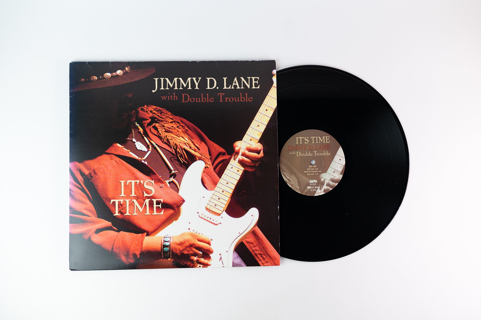 Jimmy D. Lane With Double Trouble - It's Time on APO 180 Gram