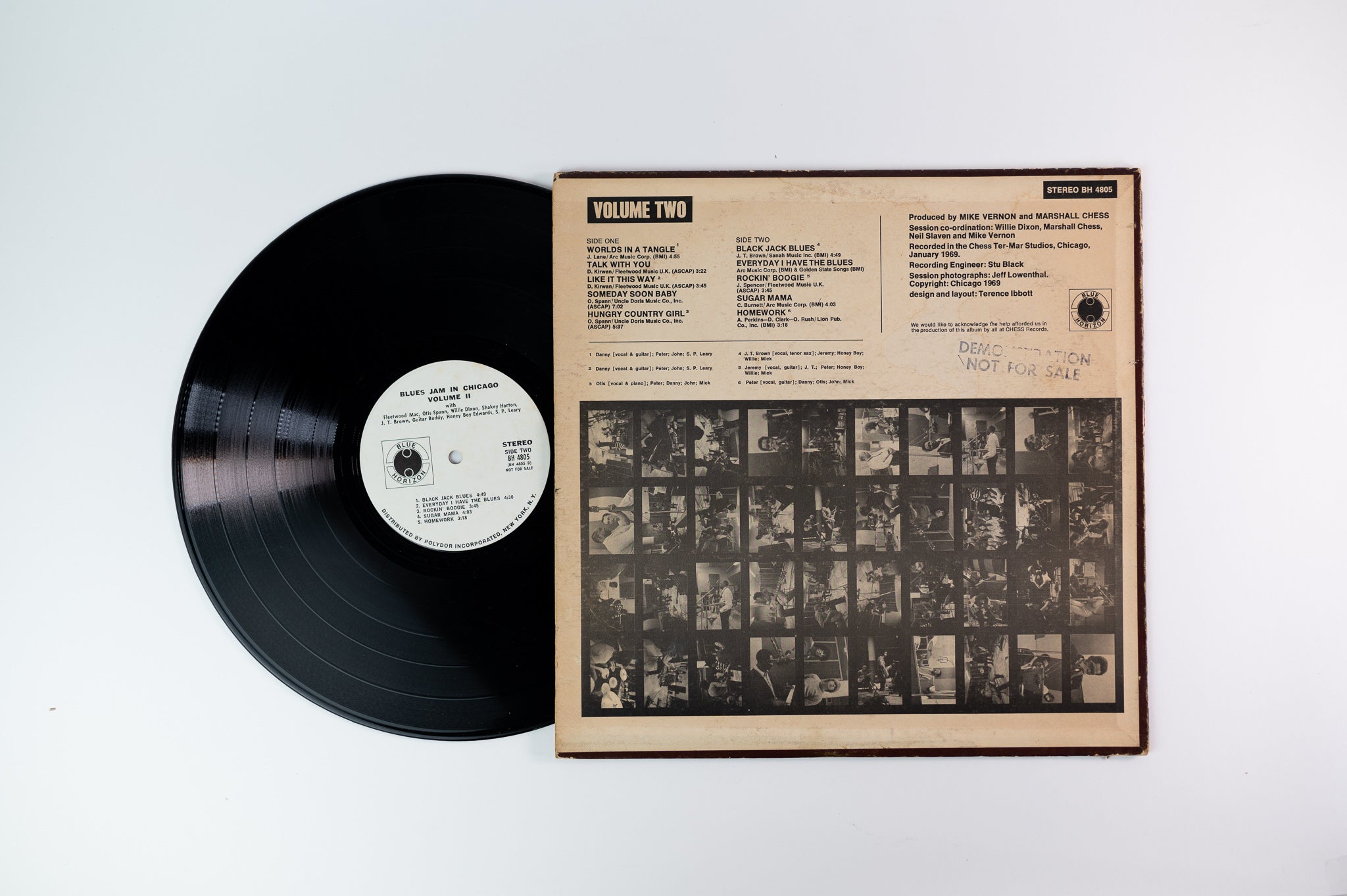 Fleetwood Mac - Blues Jam In Chicago - Volume Two on Blue Horizon Promo