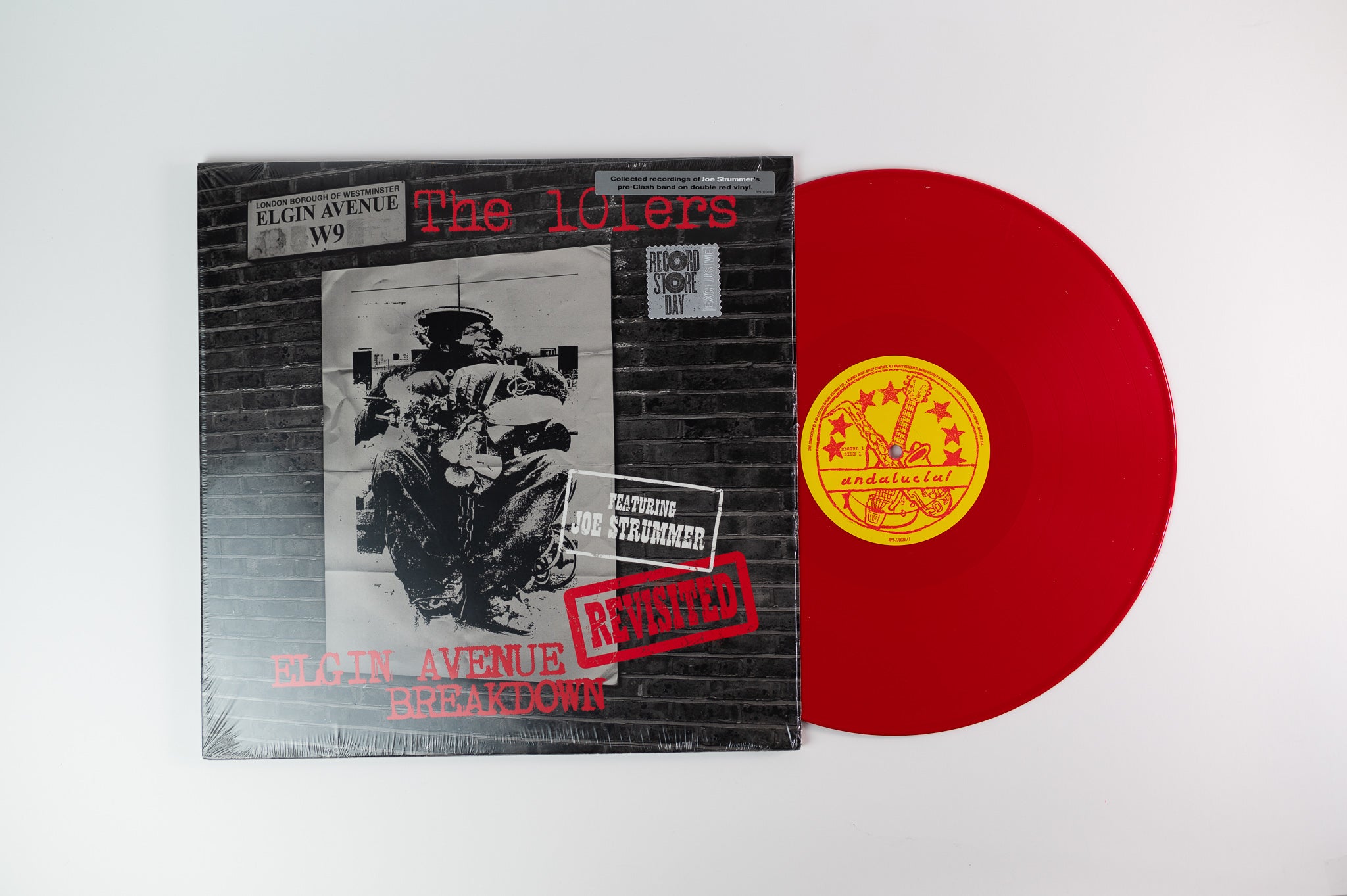 The 101'ers - Elgin Avenue Breakdown Revisited on Parlophone - Red Vinyl