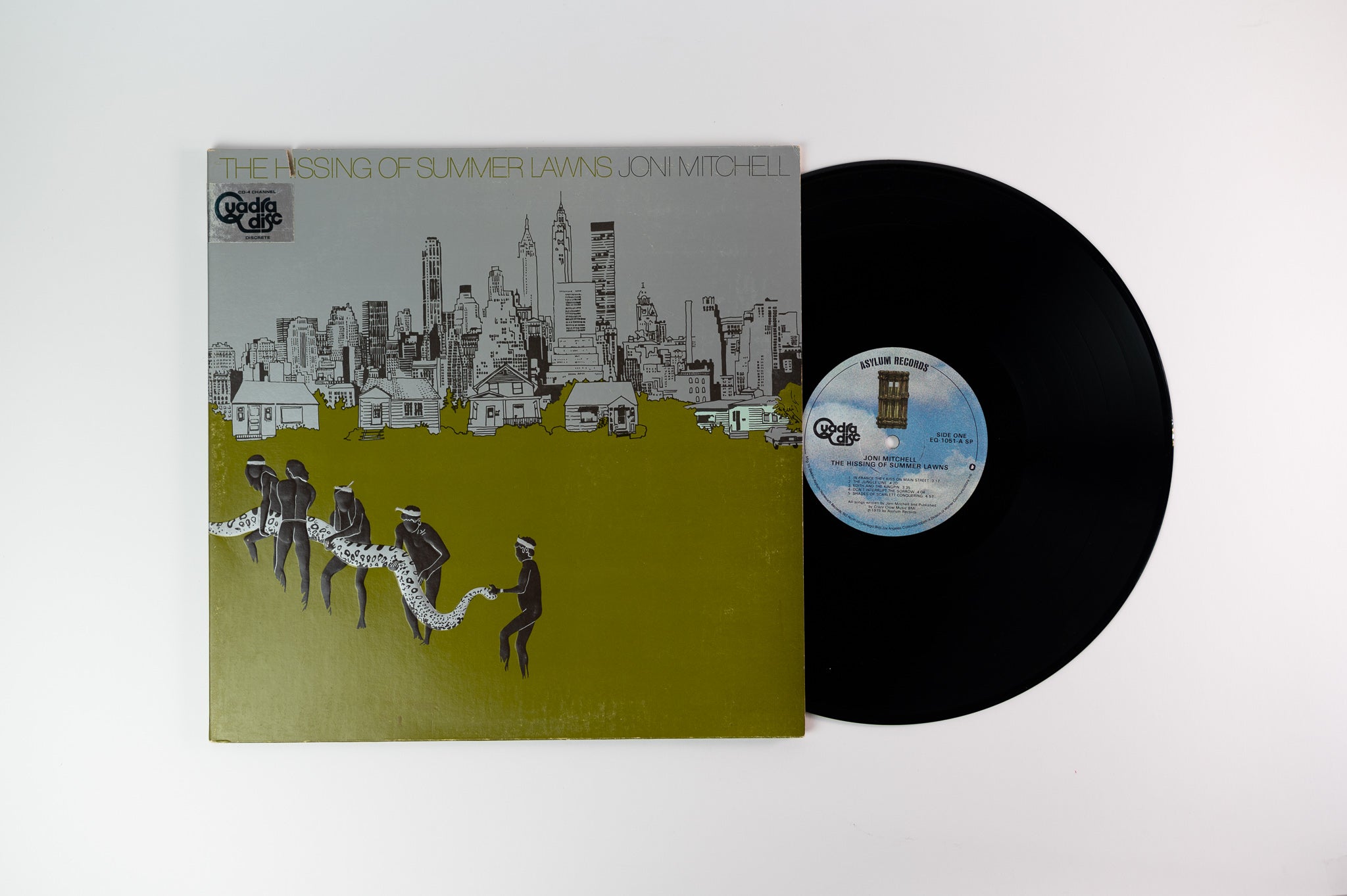 Joni Mitchell - The Hissing Of Summer Lawns on Asylum - Quadraphonic
