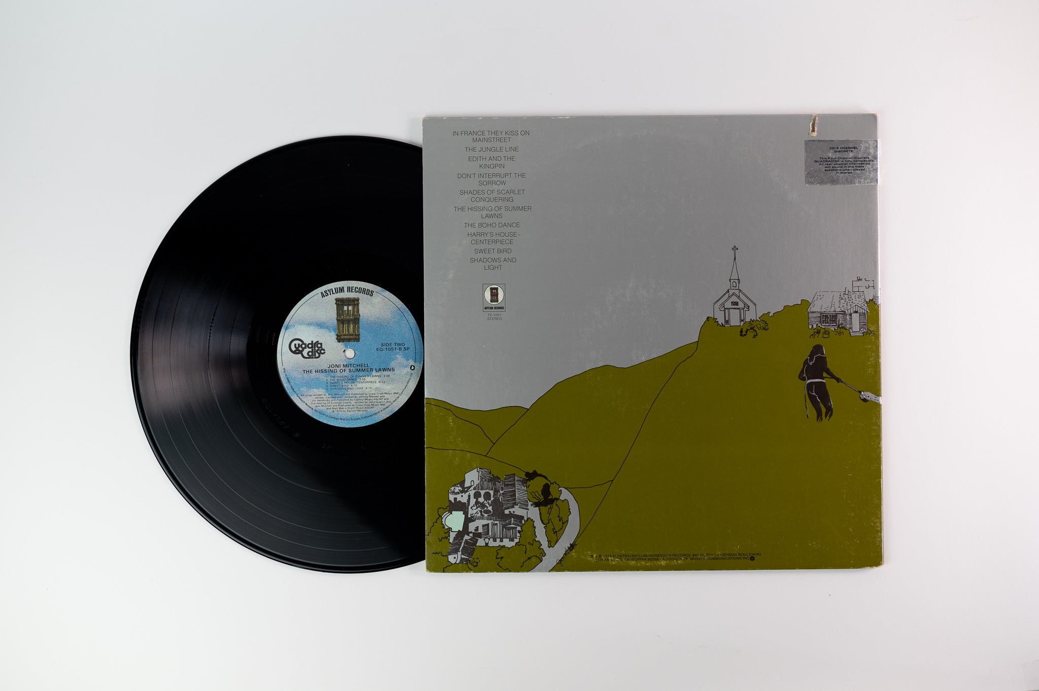 Joni Mitchell - The Hissing Of Summer Lawns on Asylum - Quadraphonic