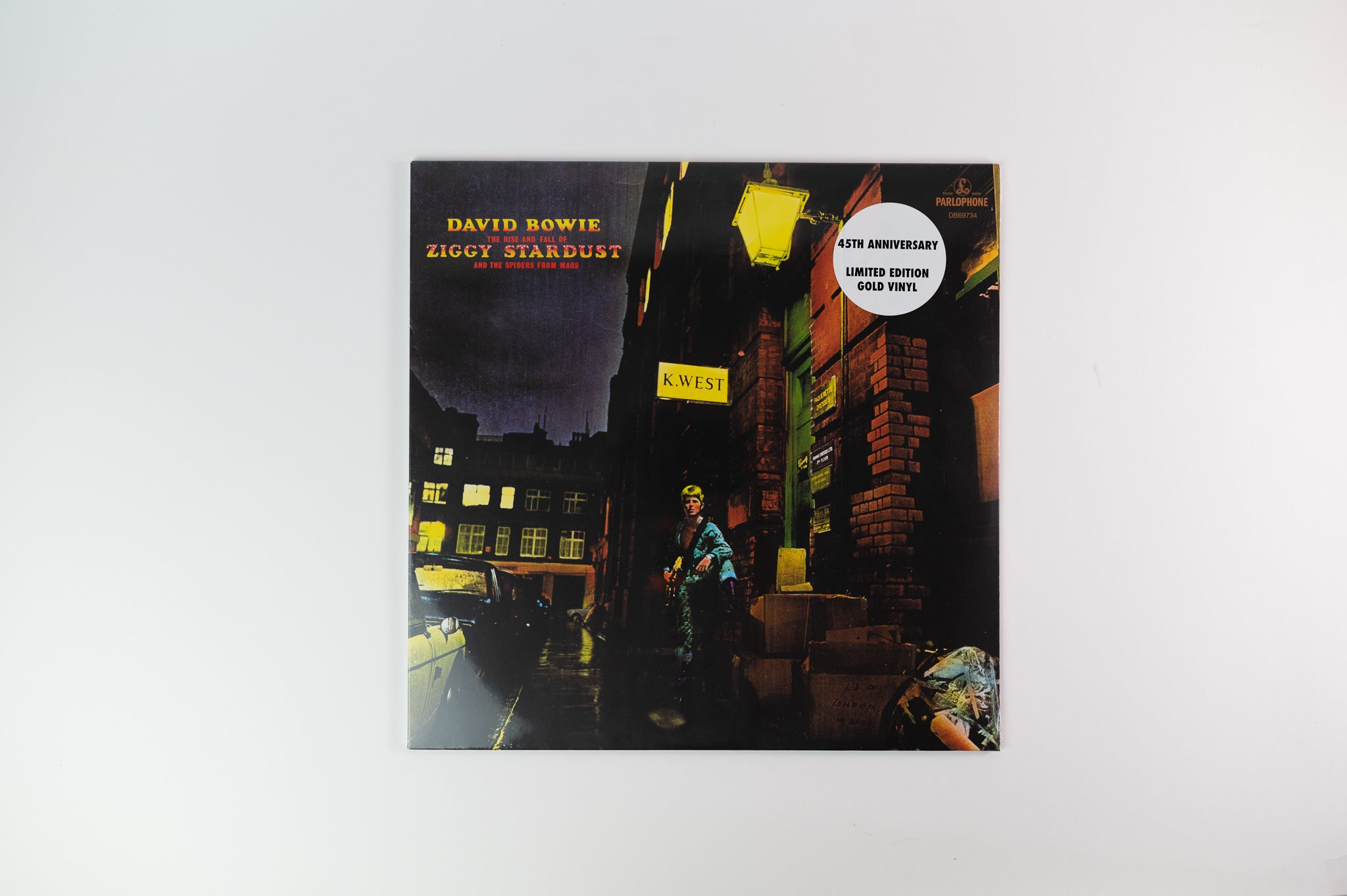 David Bowie - The Rise And Fall Of Ziggy Stardust And The Spiders From Mars on Parlophone Limited Gold Vinyl 45th Anniversary Reissue Sealed
